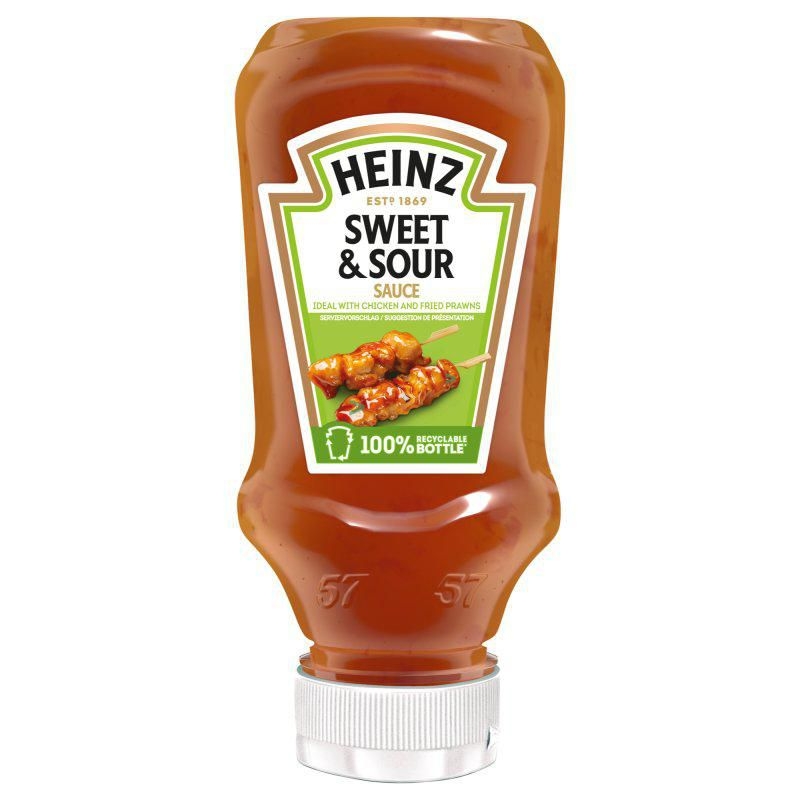 Trvanlivé potraviny - Heinz Studená omáčka sweet & sour 220ml