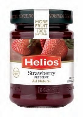 Helios Džem výběrový (Extra) jahodový speciální 340g