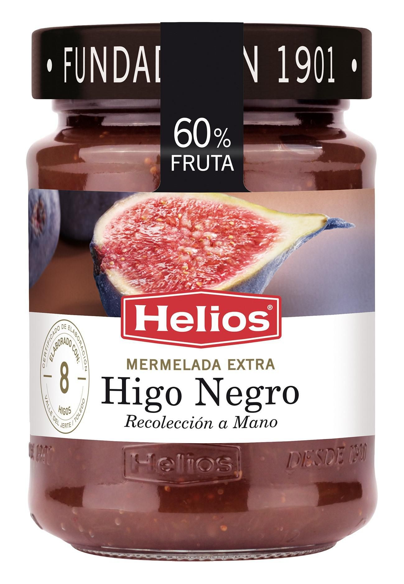 Trvanlivé potraviny - Helios Ovocná pomazánka Černý fík 340g