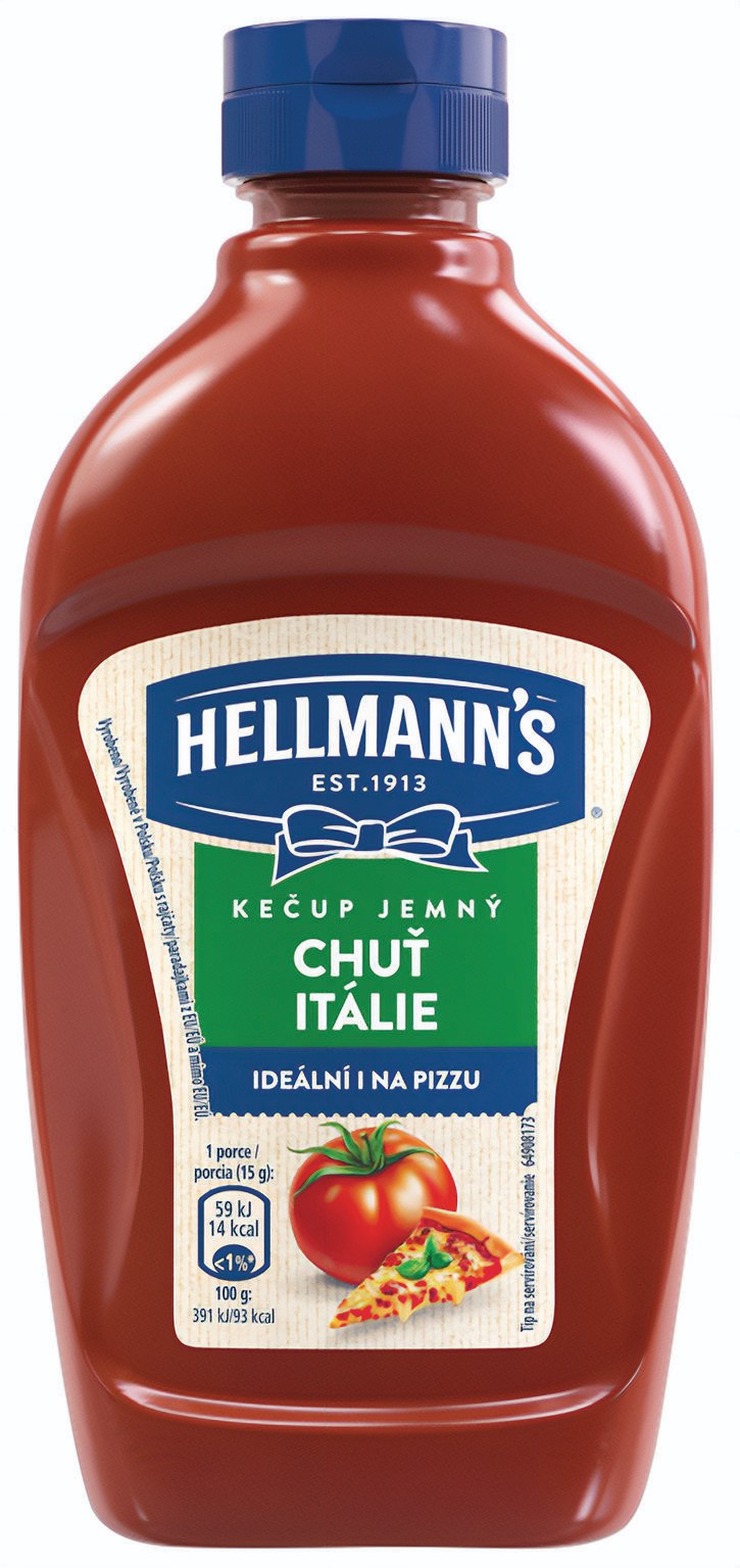 Trvanlivé potraviny - Hellmann's Kečup italská chuť 470g