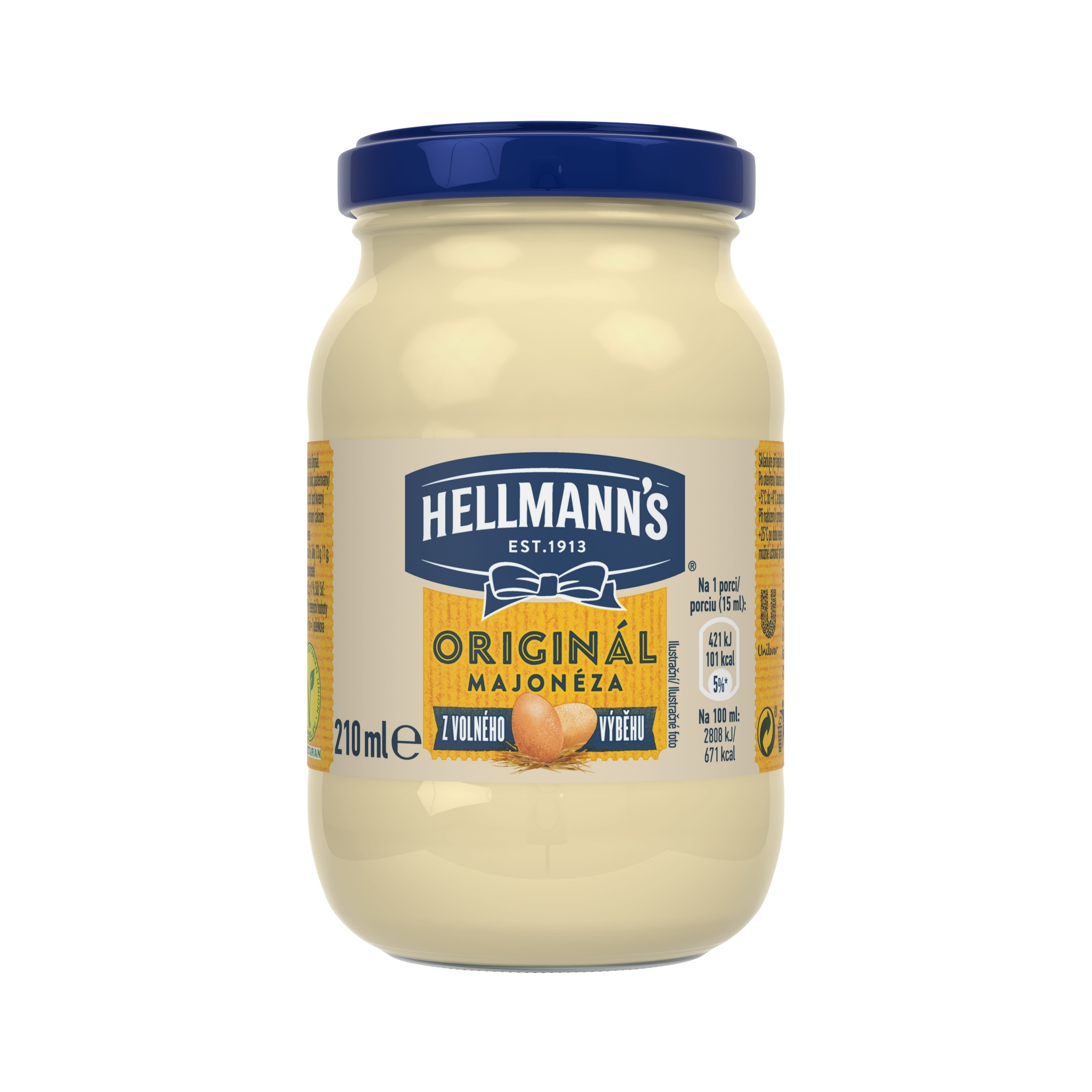 Mléčné a chlazené - Hellmann's Majonéza 210 ml