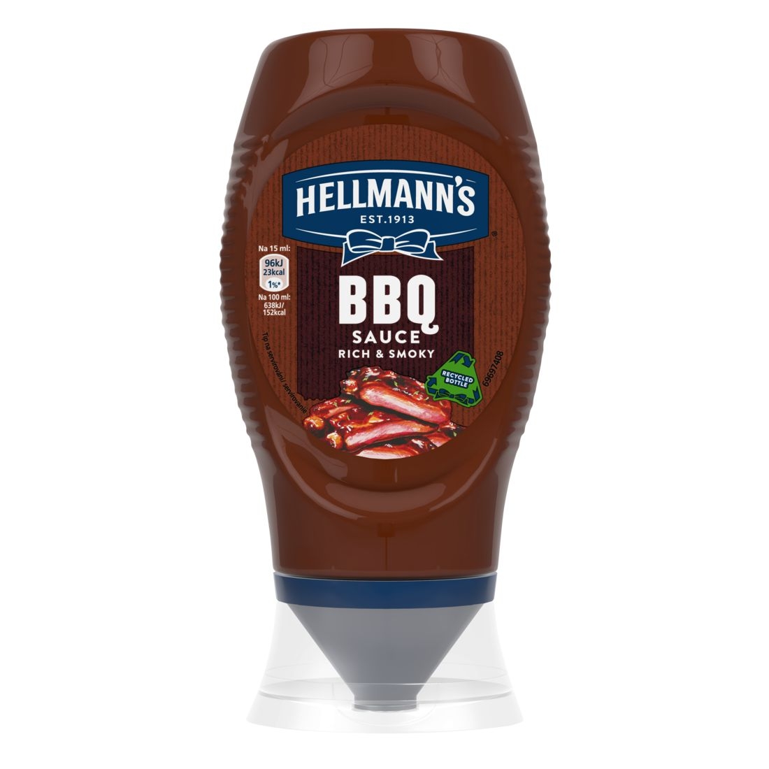 Trvanlivé potraviny - Hellmann´s Omáčka k masu BBQ 250 ml