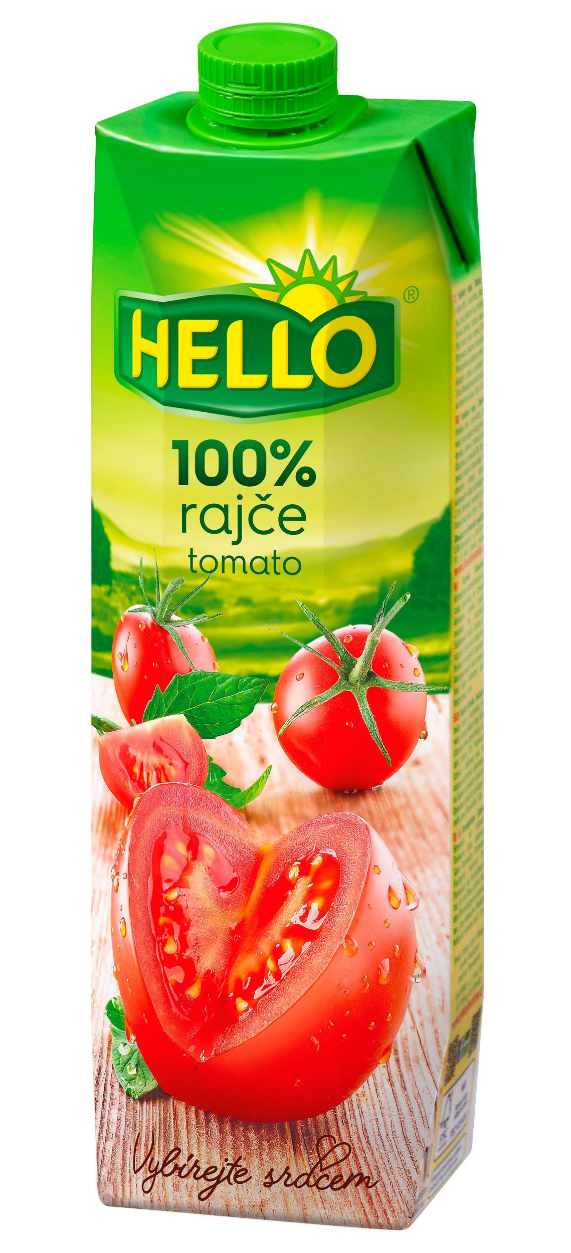 Nápoje - Hello 100% rajče 1 l TPP