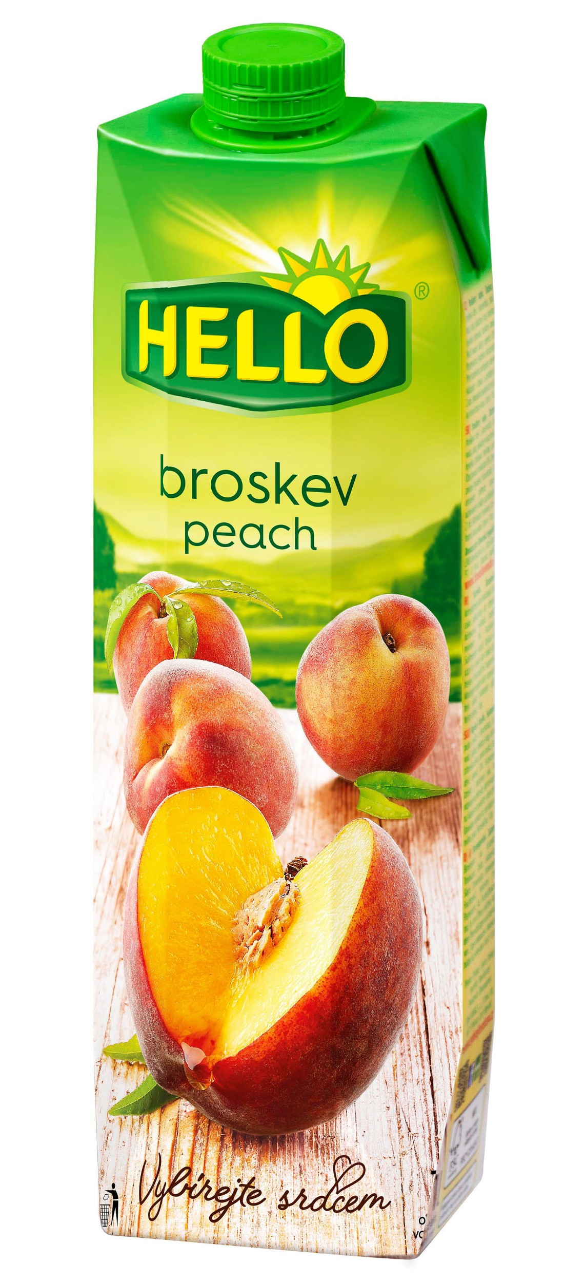 Nápoje - Hello Broskev 1 l