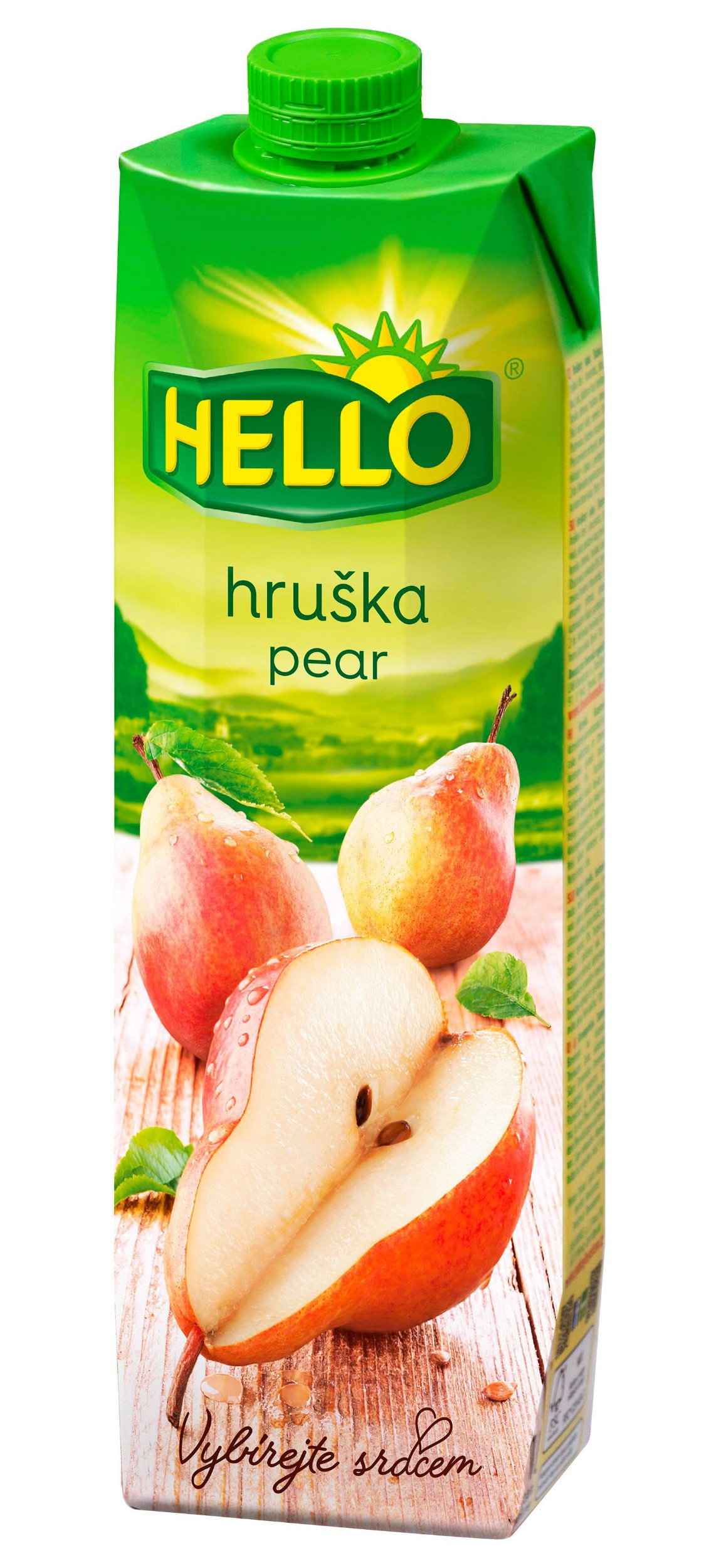 Nápoje - Hello hruška 50% 1 l