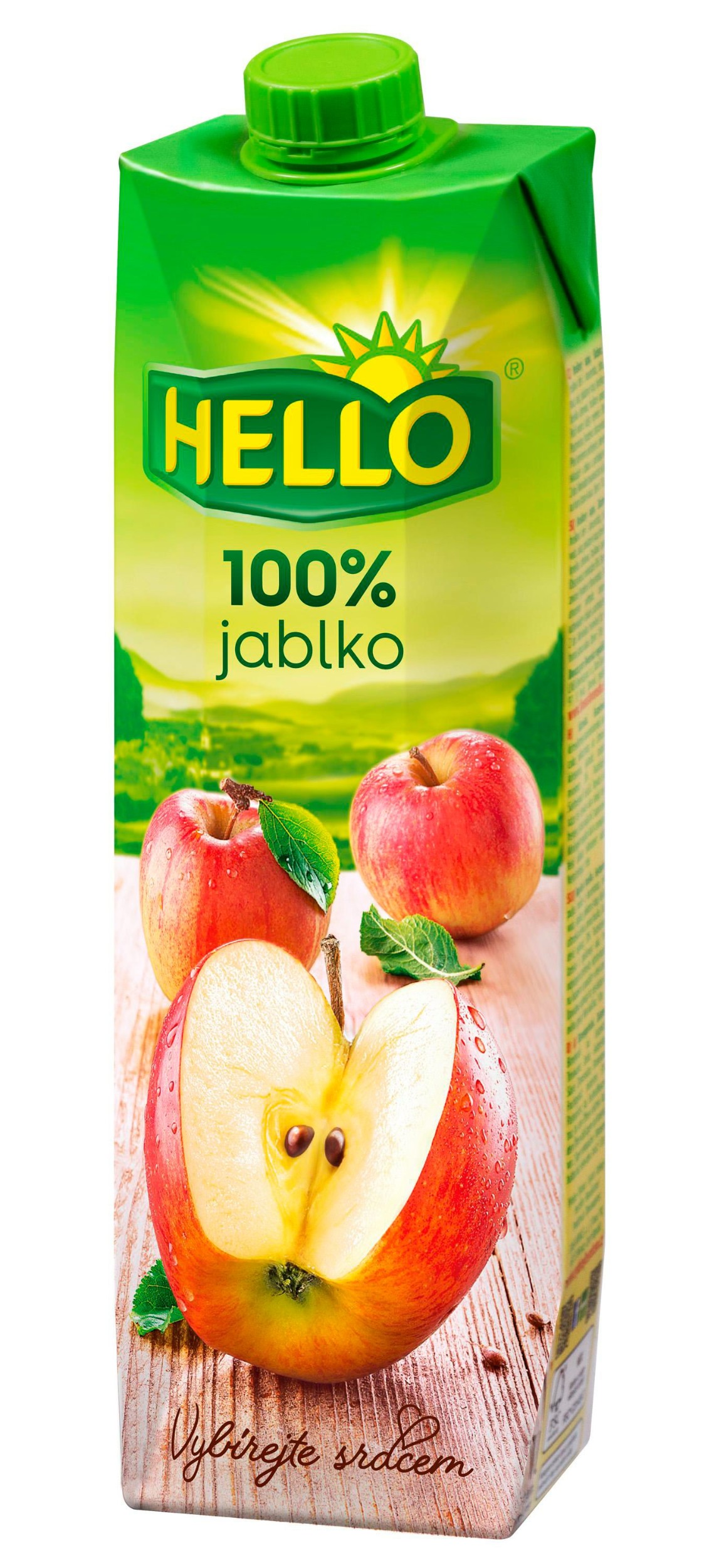 TOP produkty - Hello Jablko 100% džus 1 l
