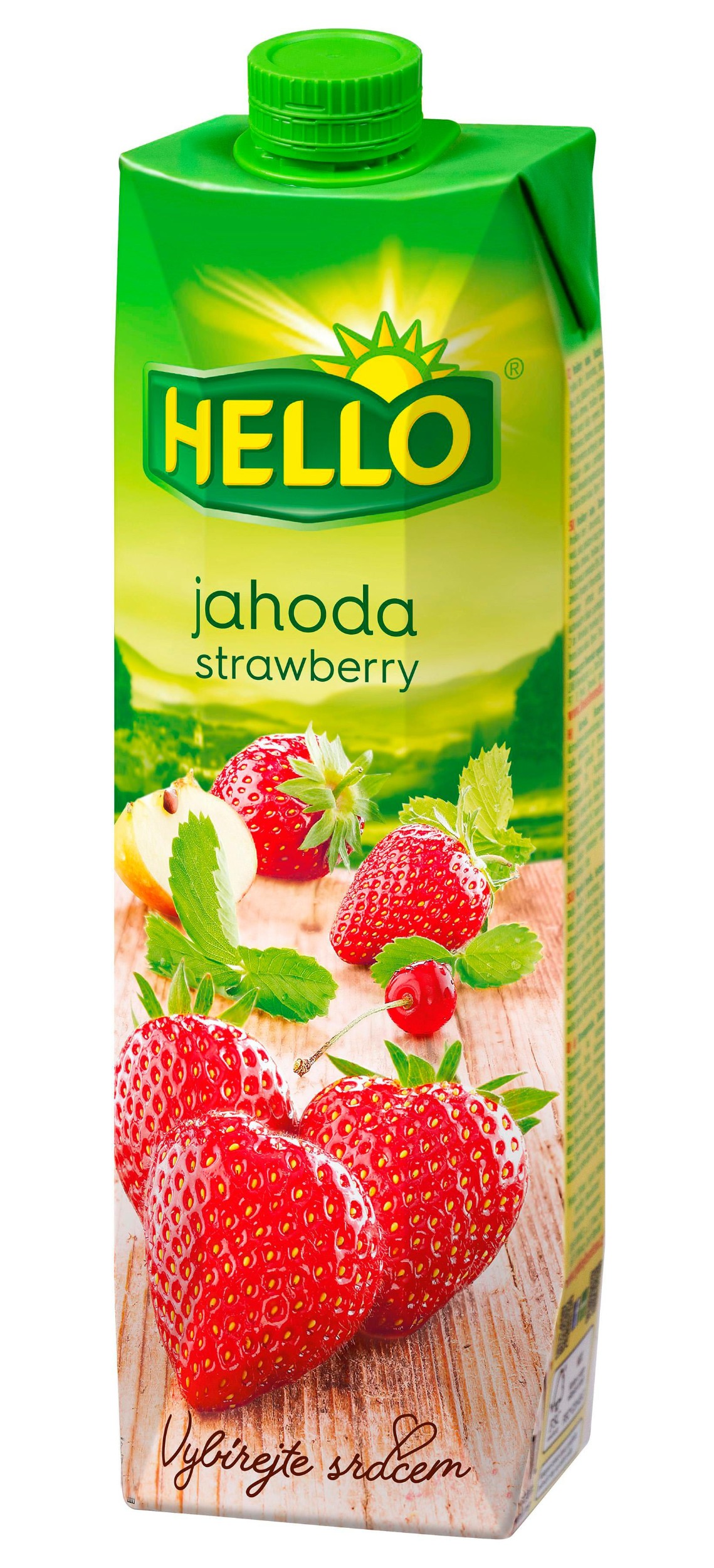 Nápoje - Hello Jahoda 1 l