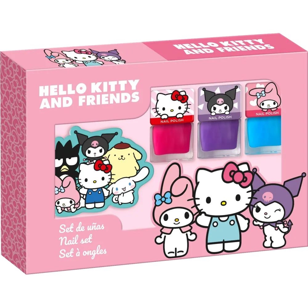 Drogerie a kosmetika - Hello Kitty set na lakování nehtů