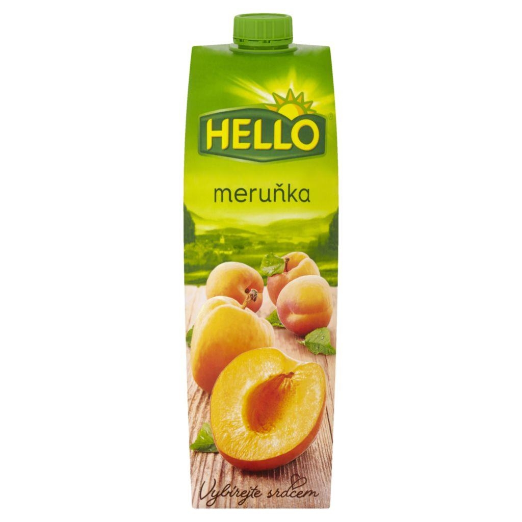 Nápoje - Hello Meruňka 1 l