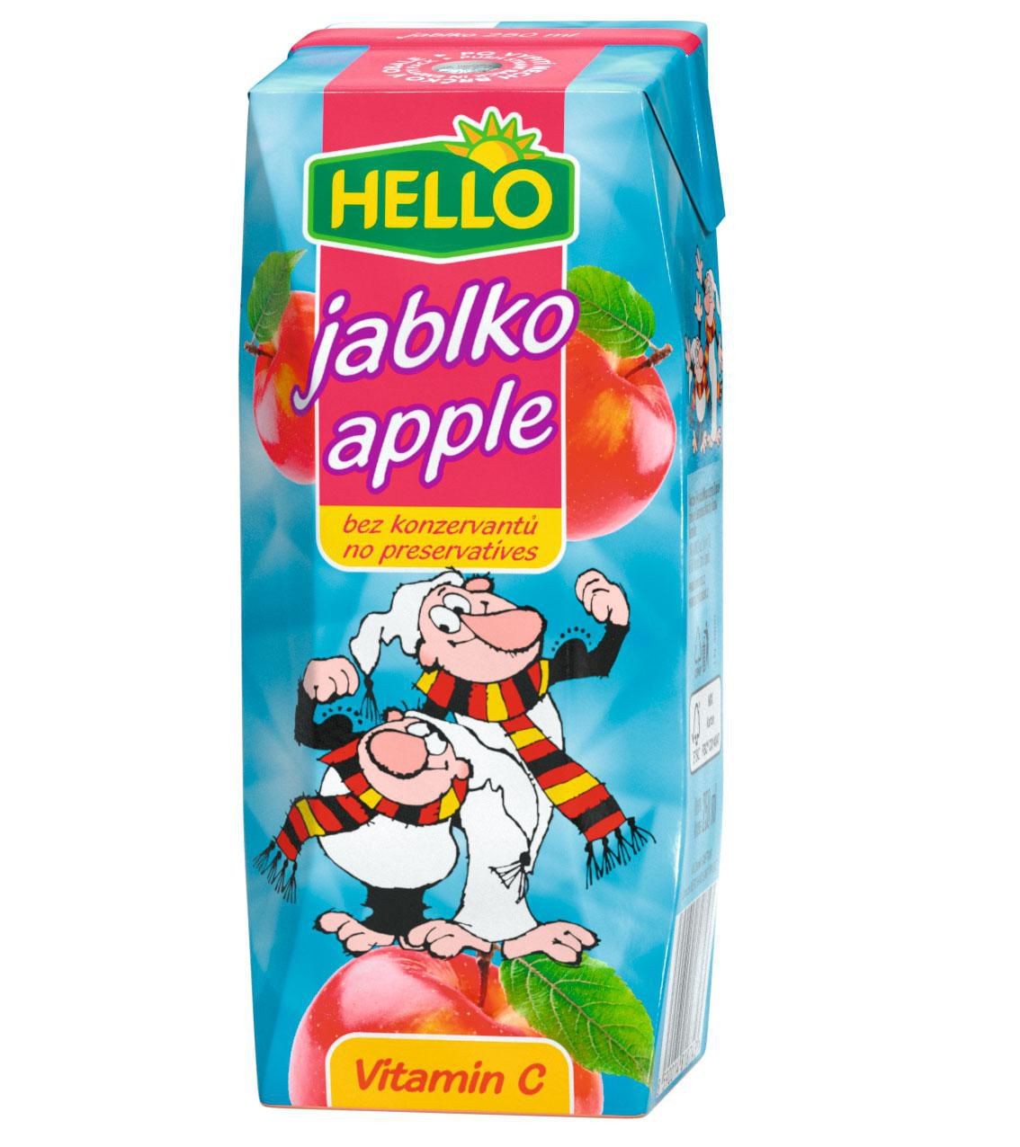 Svět dětí - Hello mini jablko 0,25l