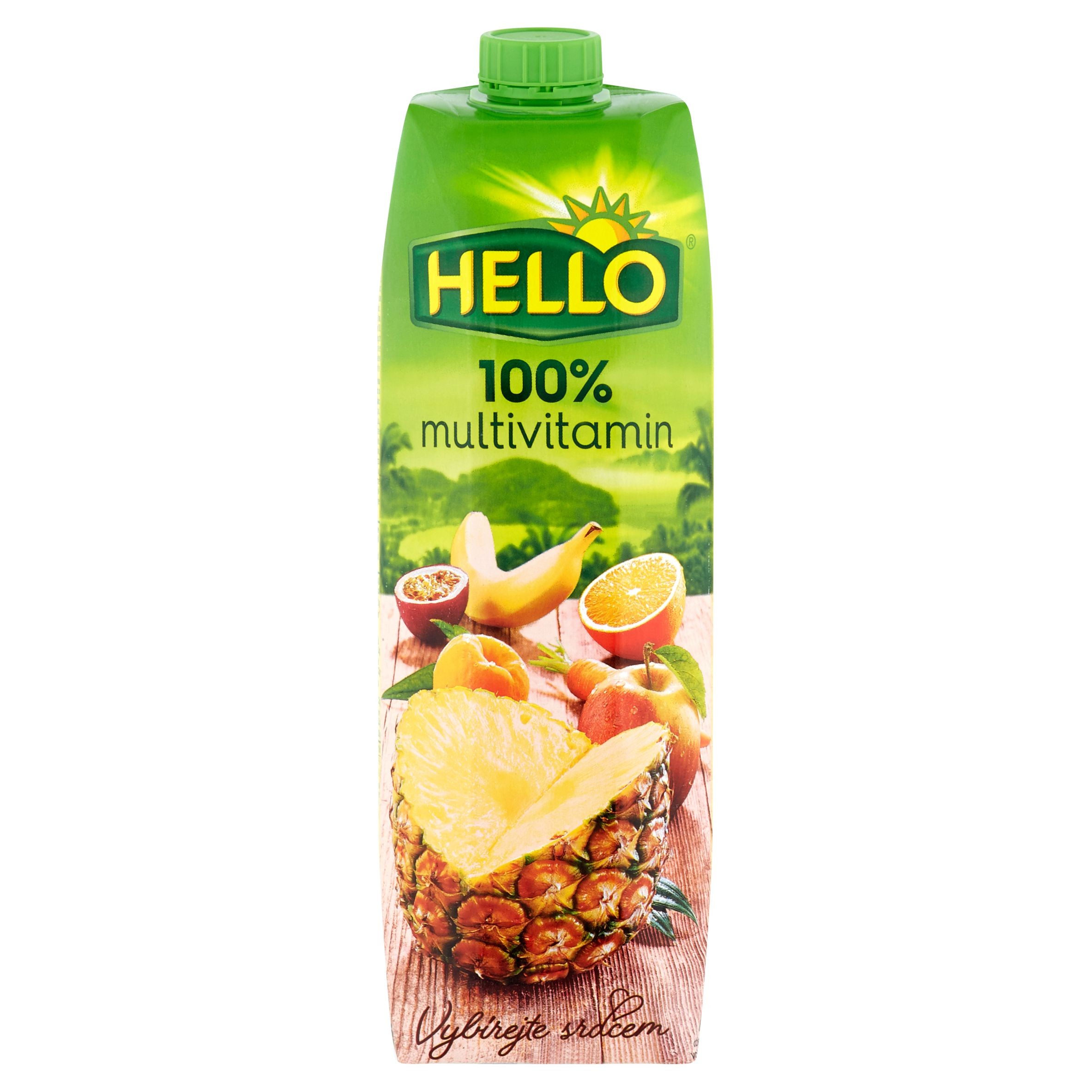 TOP produkty - Hello Multivitamin 100% džus 1 l