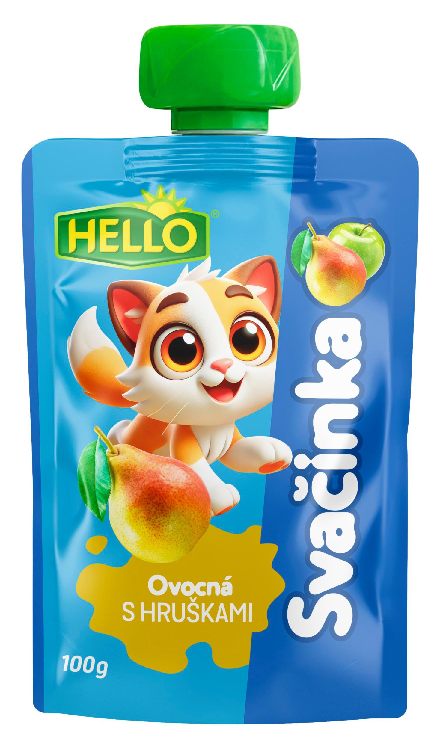 Svět dětí - Hello Ovocná přesnídavka hruška 100 g