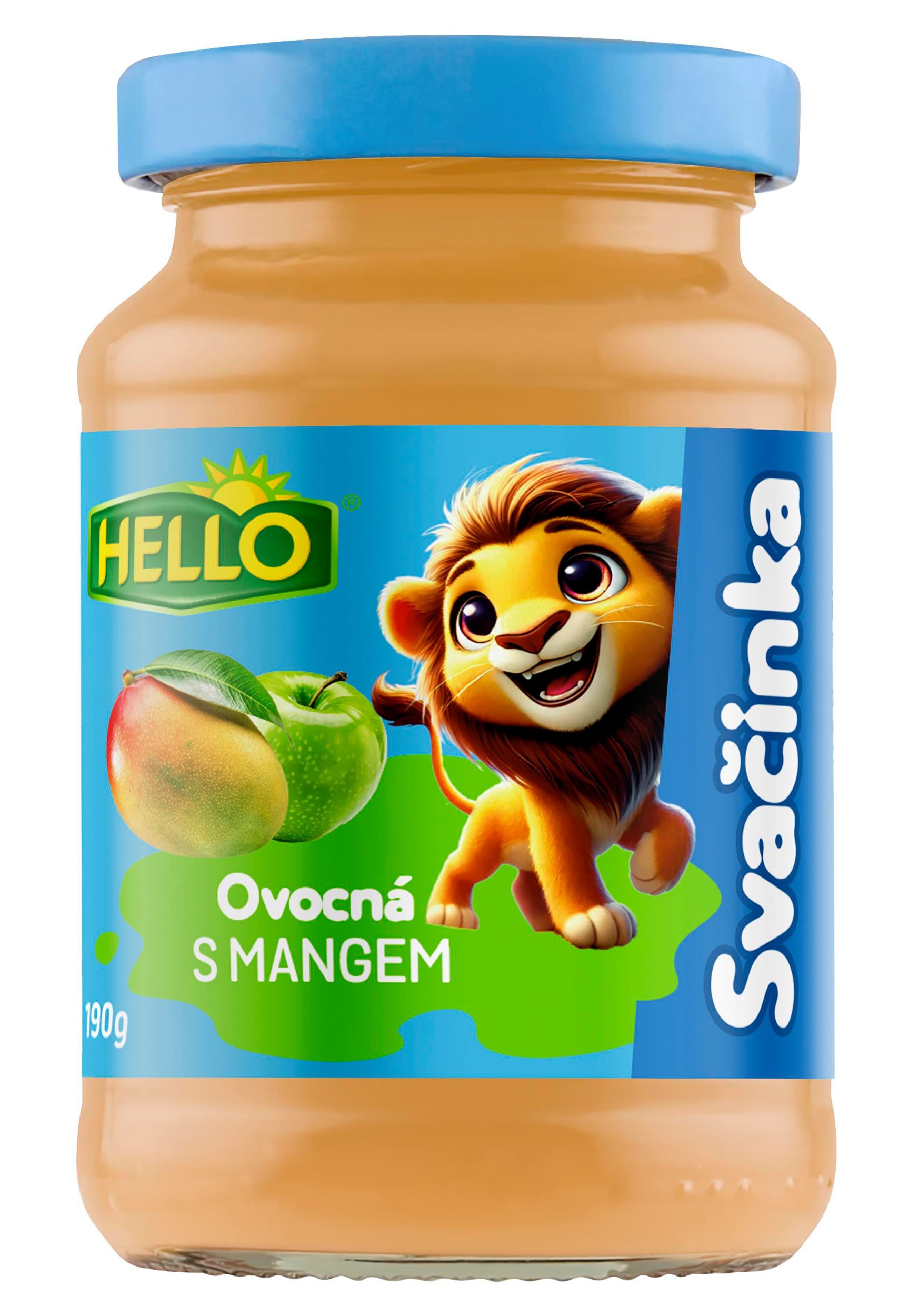 Svět dětí - Hello Ovocná přesnídávka s mangem 190 g