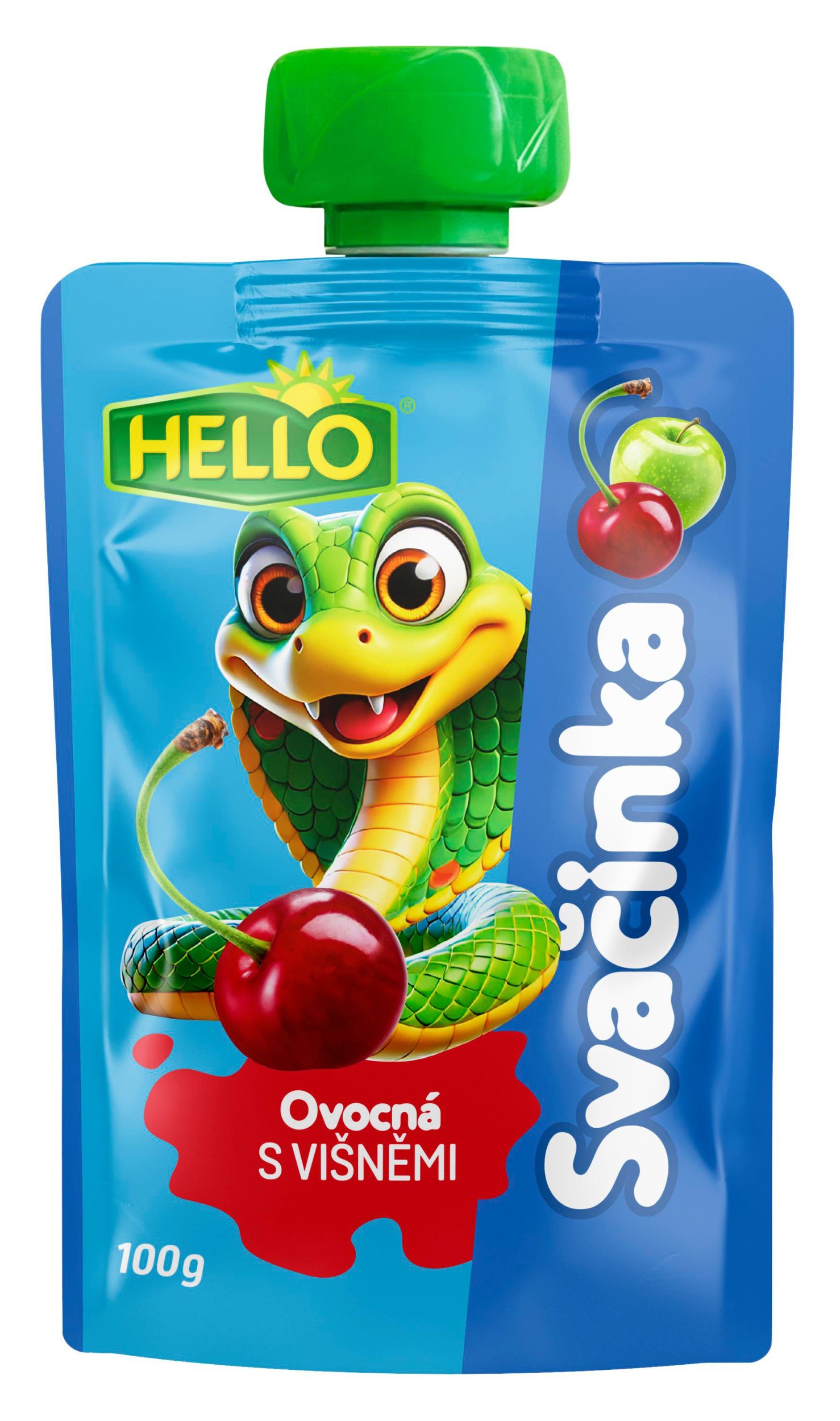 Svět dětí - Hello Ovocná přesnídávka višeň 100 g
