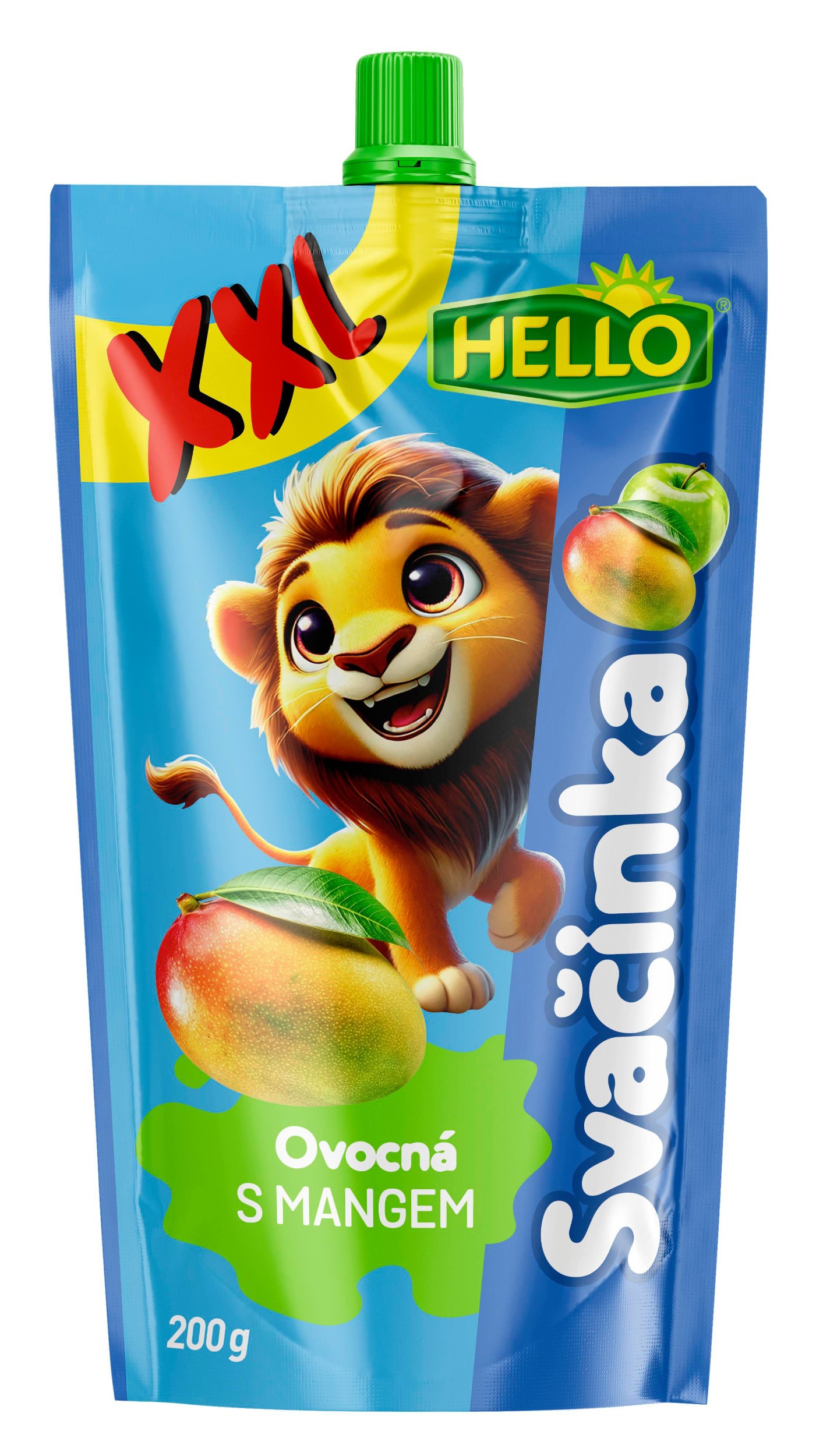 Svět dětí - Hello Ovocná přesnídávka XXL mango 200 g