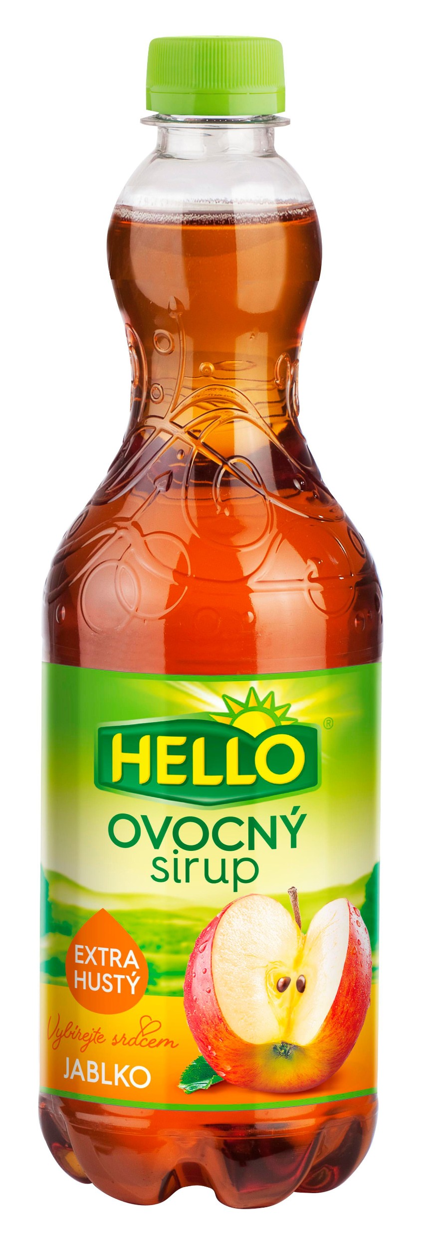 Nápoje - Hello Ovocný sirup jablko 0,7 l