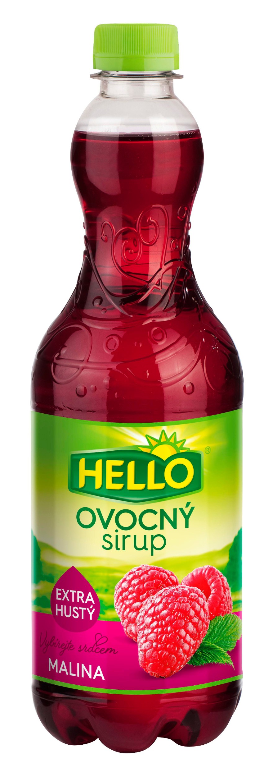 Nápoje - Hello Ovocný sirup malina 0,7 l