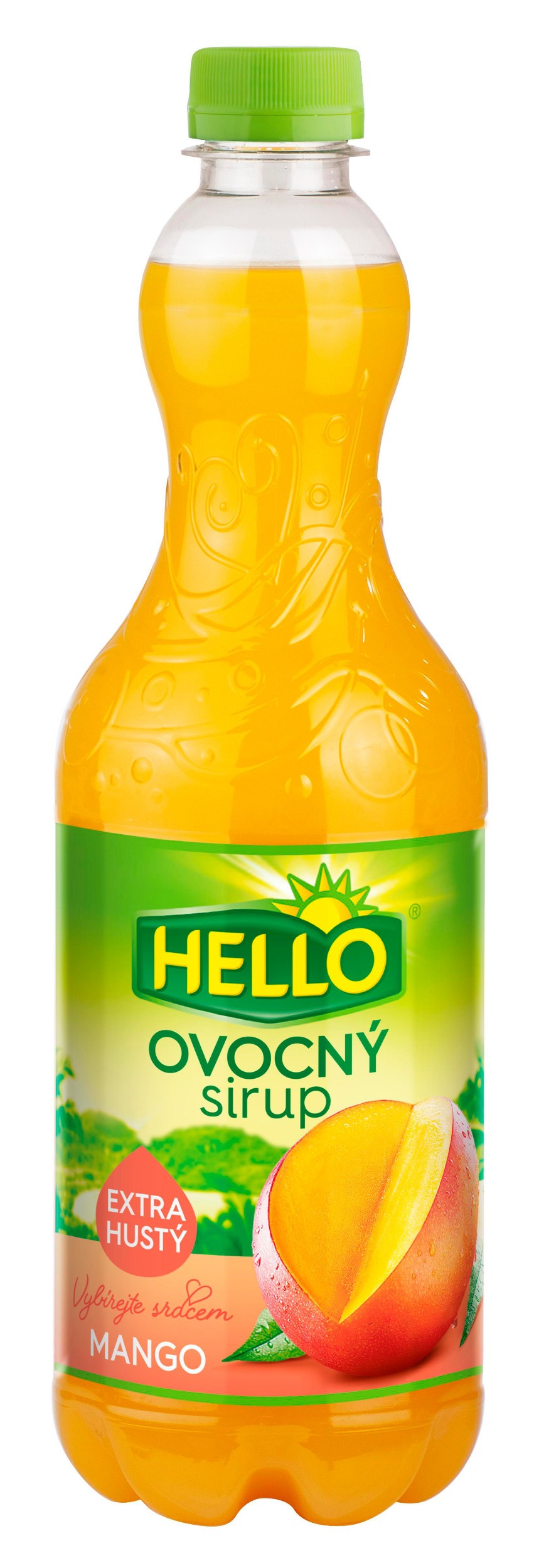 Nápoje - Hello Ovocný sirup mango 0,7 l