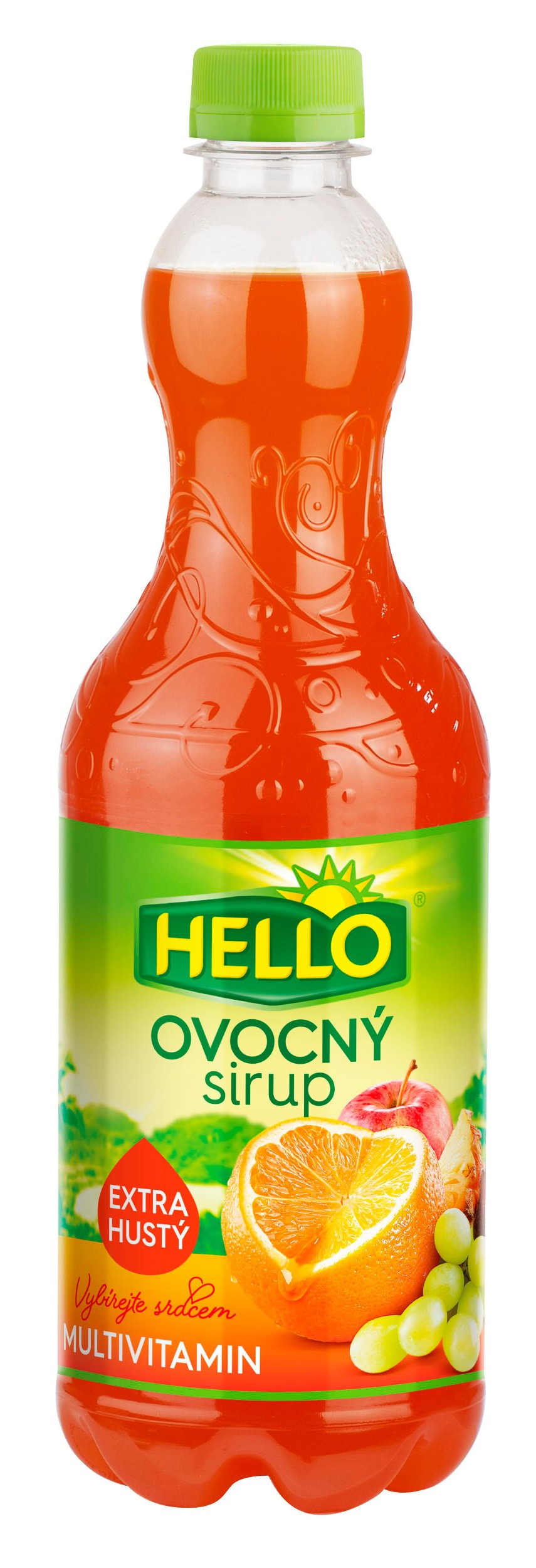 Nápoje - Hello Ovocný sirup multivitamin 0,7 l
