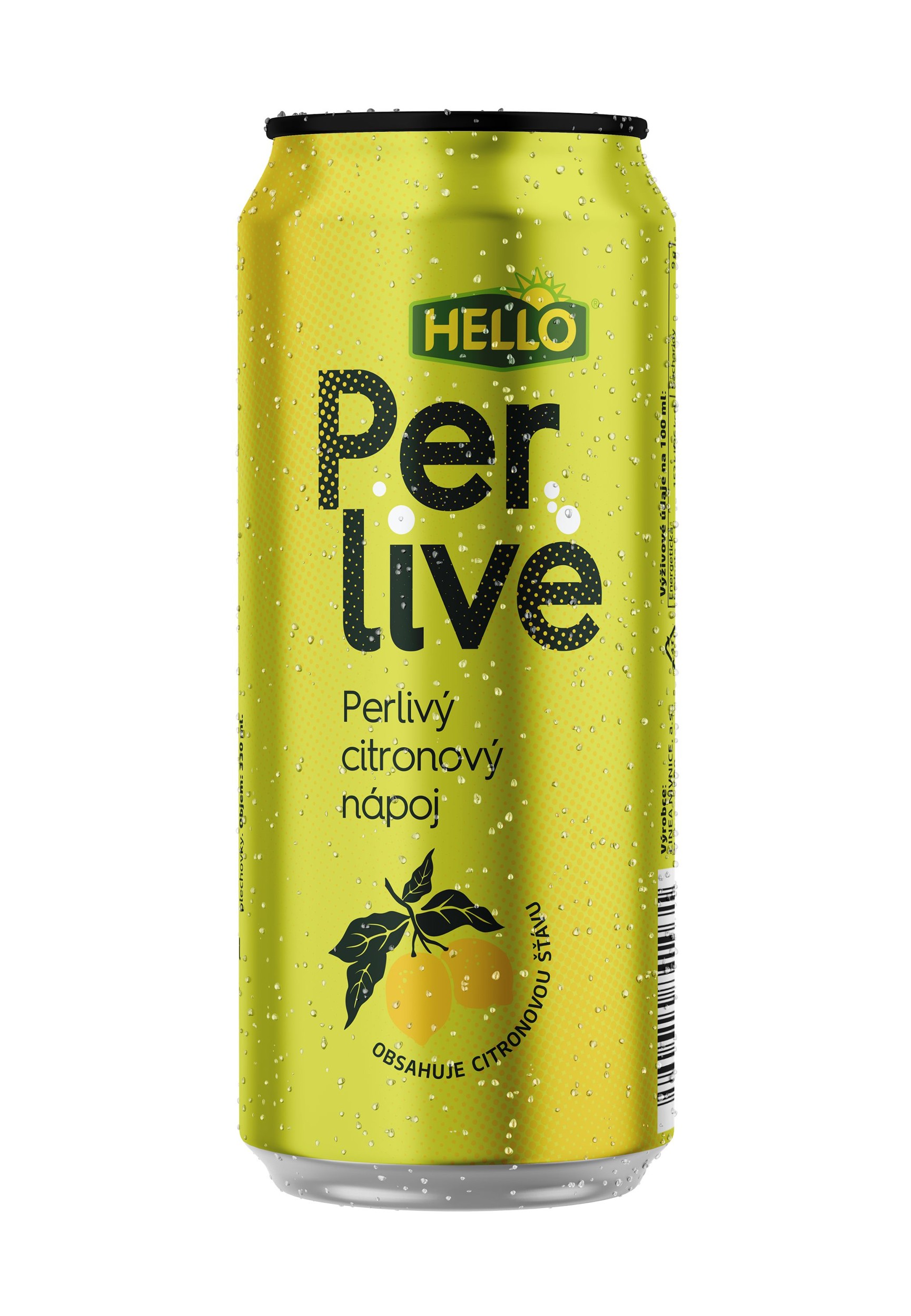 Nápoje - Hello Perlivé citron