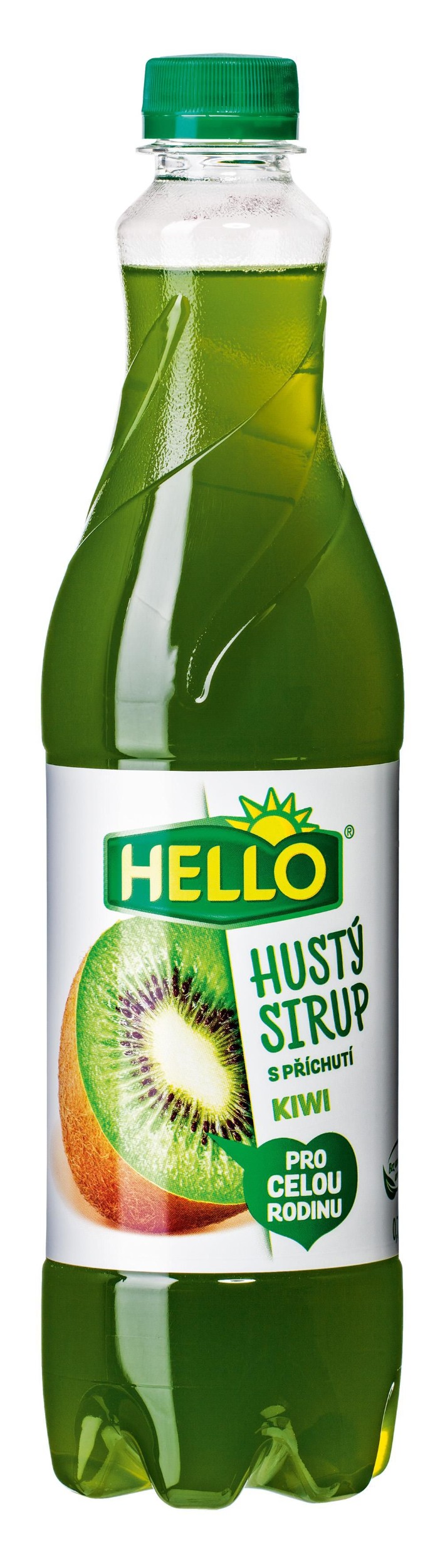 Nápoje - Hello Sirup s příchutí kiwi 0,7 l