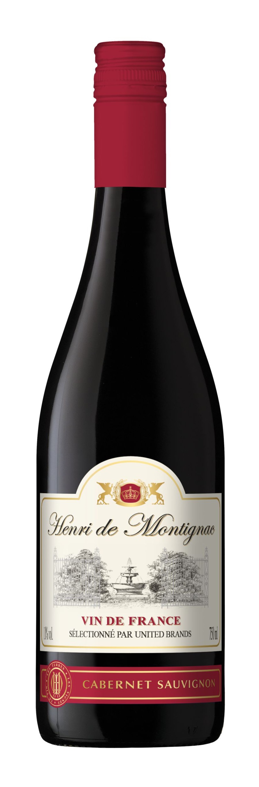 Nápoje - Henri De Montignac Cabernet Sauvignon 0,75l