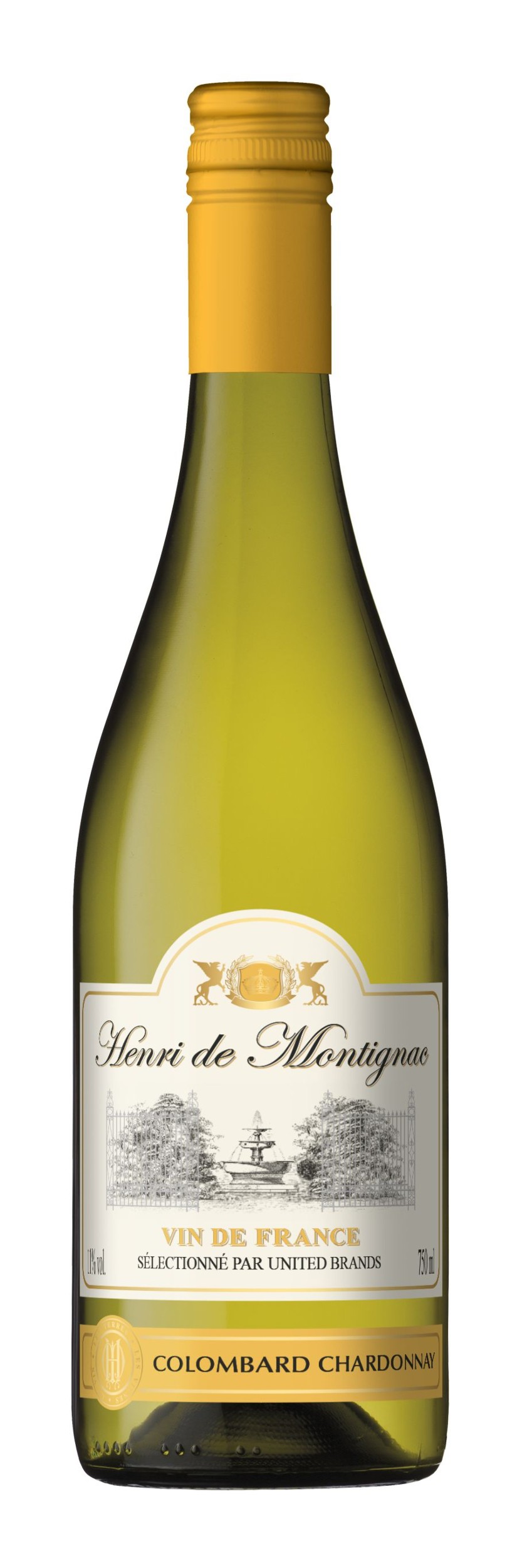 Nápoje - Henri De Montignac Colombard Chardonnay 0,75l