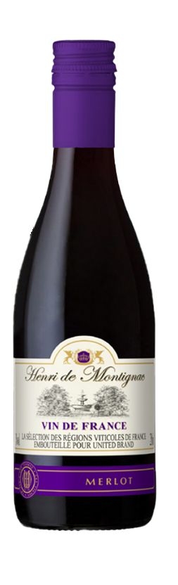 Nápoje - Henri De Montignac Merlot 0,25