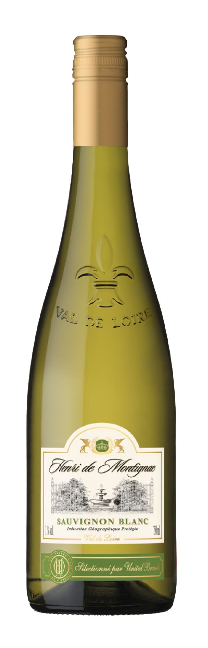 Nápoje - Henri de Montignac Sauvignon Blanc Val de Loire 0,75 L