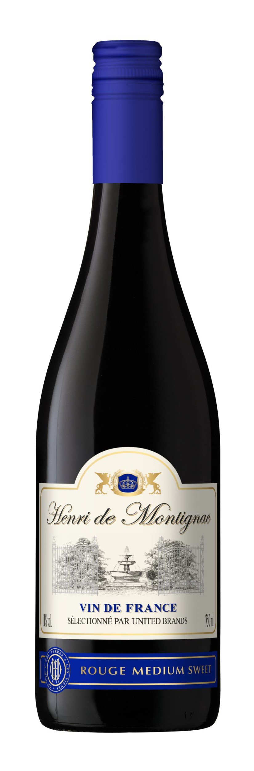 Nápoje - Henri De Motignanc Medium Sweet Rouge 0,75l