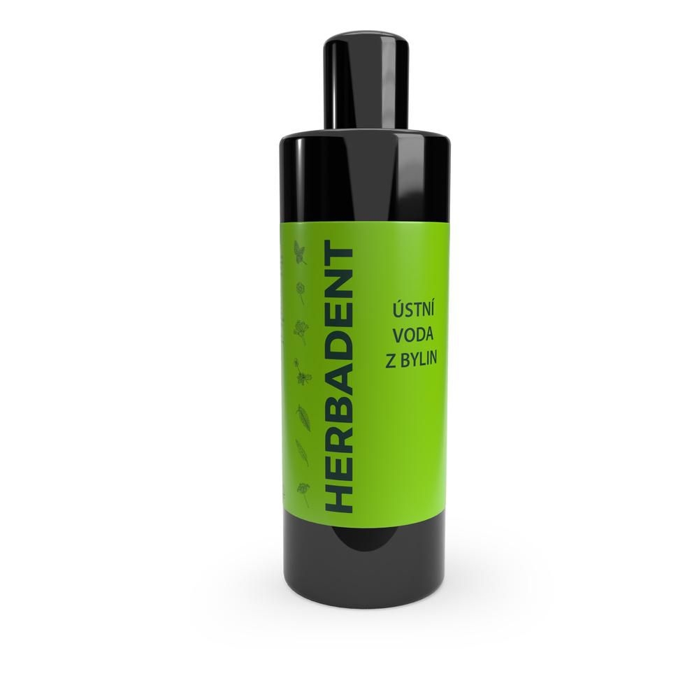 Drogerie a kosmetika - Herbadent Bylinná ústní voda 400 ml