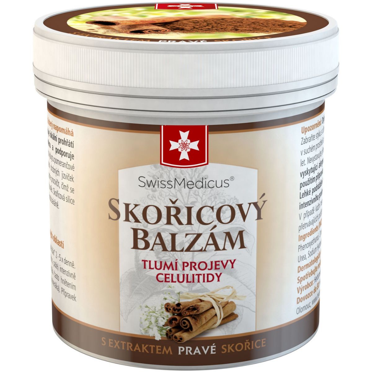 Drogerie a kosmetika - Herbamedicus Skořicový balzám 250 ml