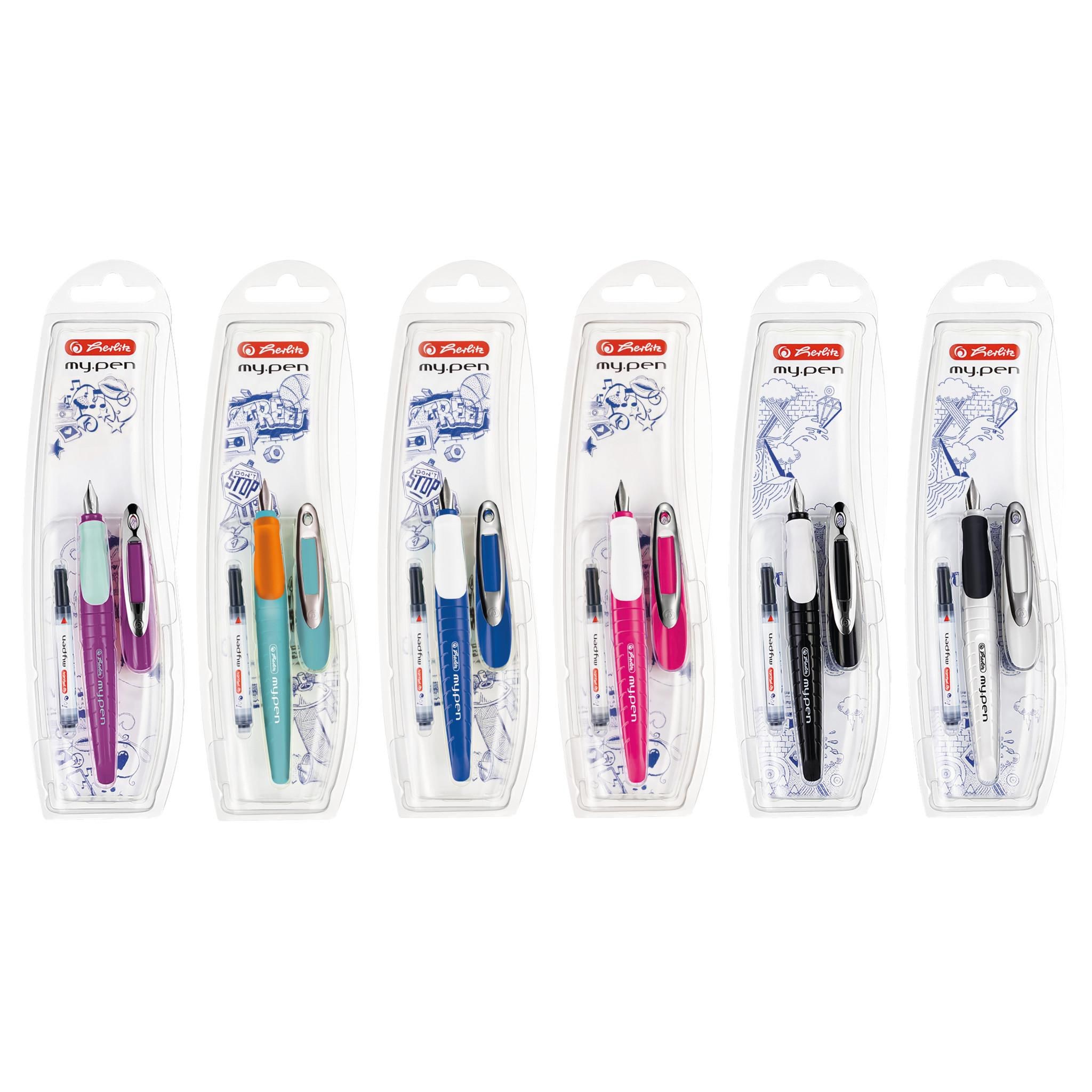 Domácnost a Zahrada - Herlitz Bombičkové pero my.pen, hrot M, mix barev