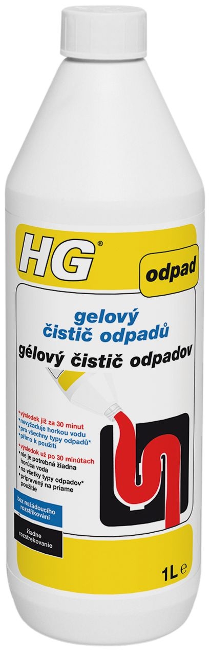HG Gelový čistič odpadů 1 l-0