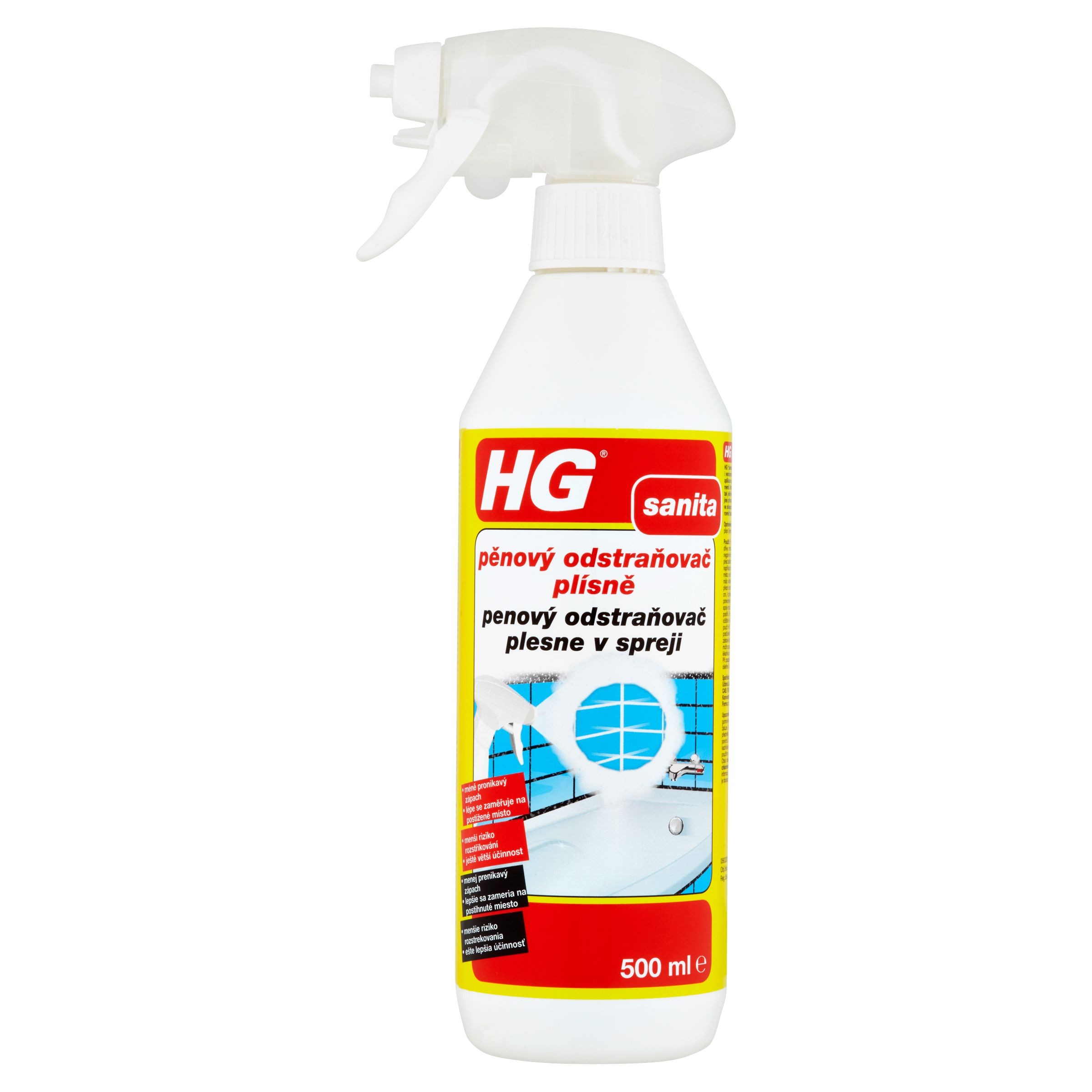 HG Pěnový odstraňovač plísně 500 ml-0