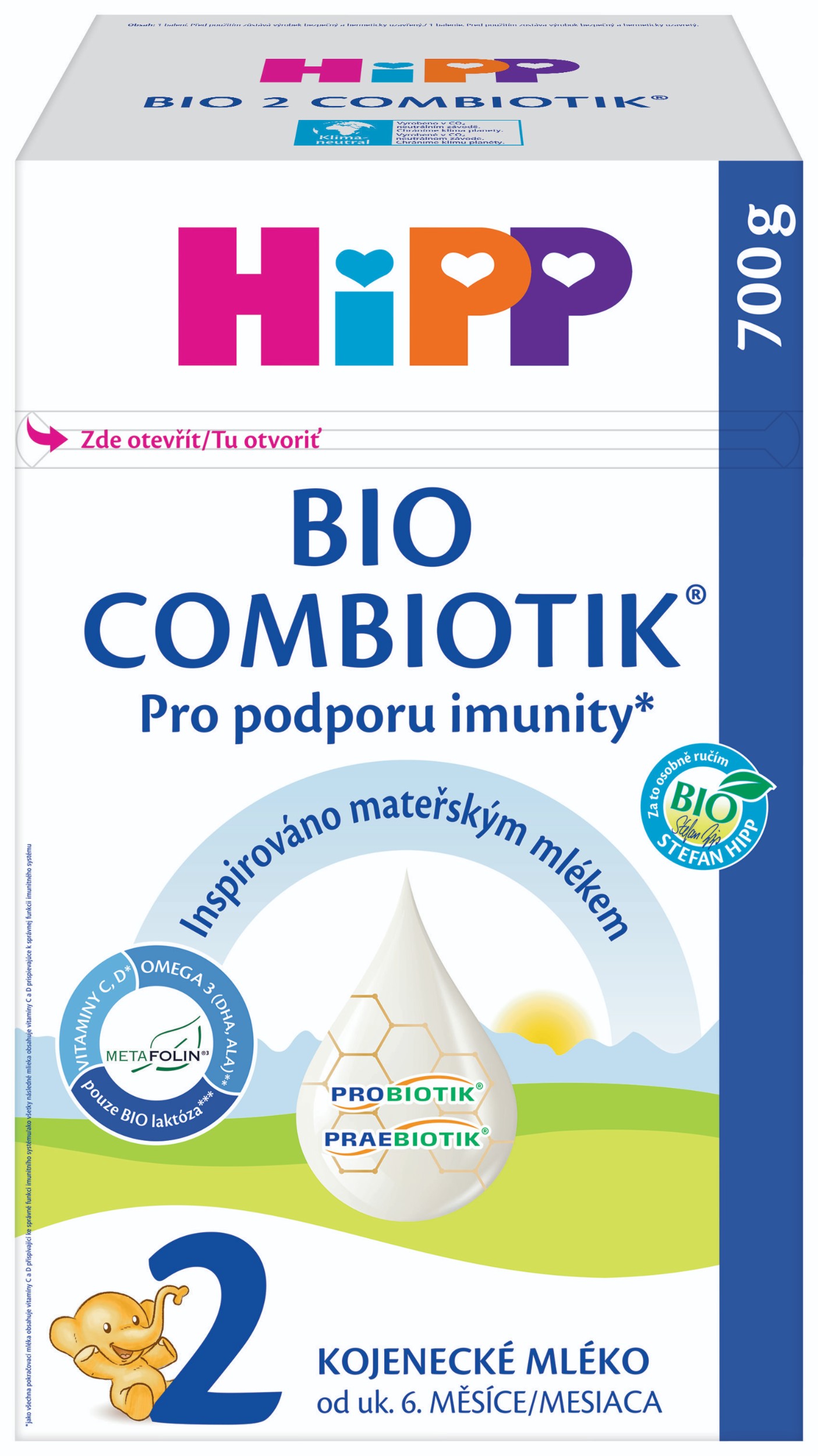 Svět dětí - HiPP 2 BIO Combiotik 700 g