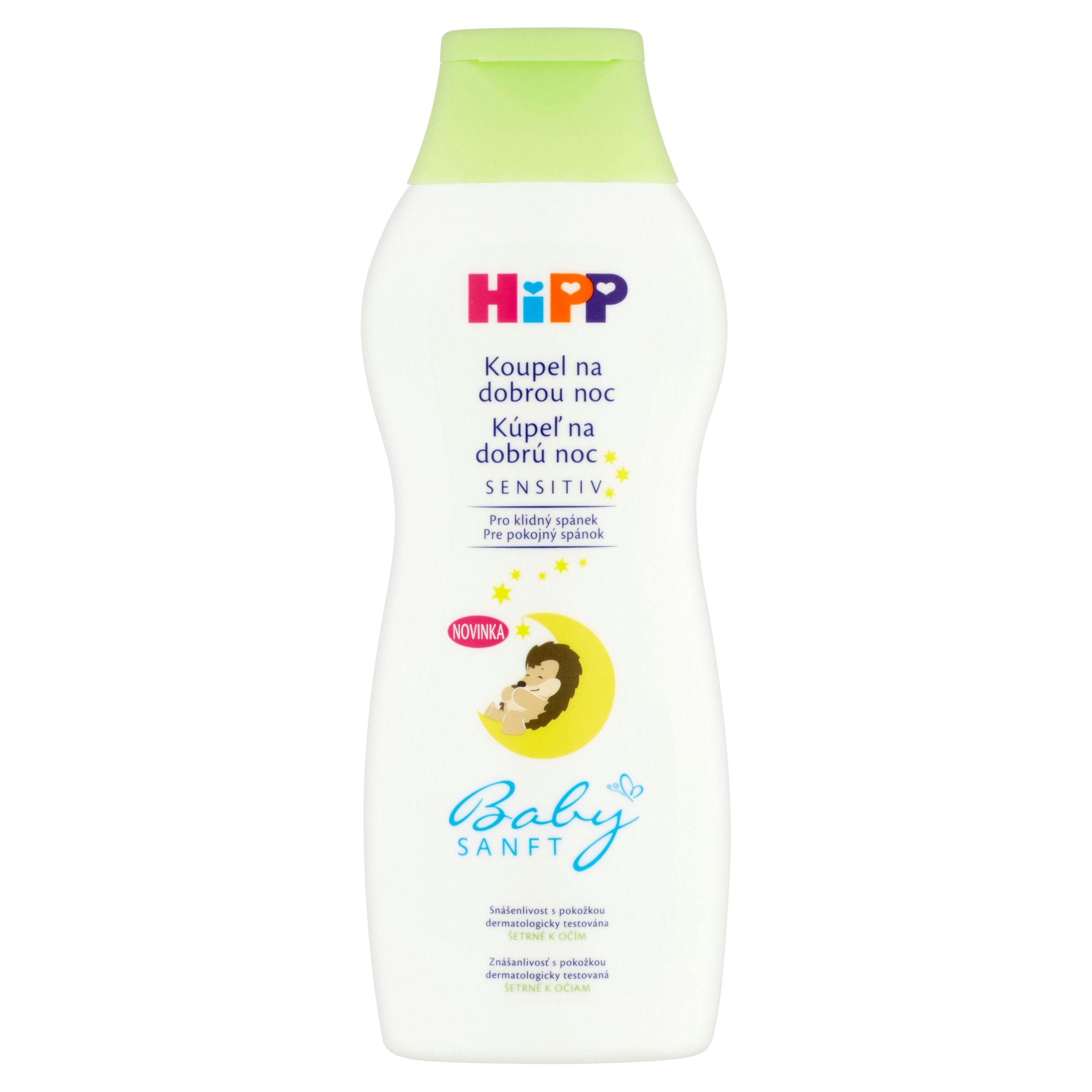Svět dětí - HiPP Babysanft Sensitiv koupel na dobrou noc 350 ml