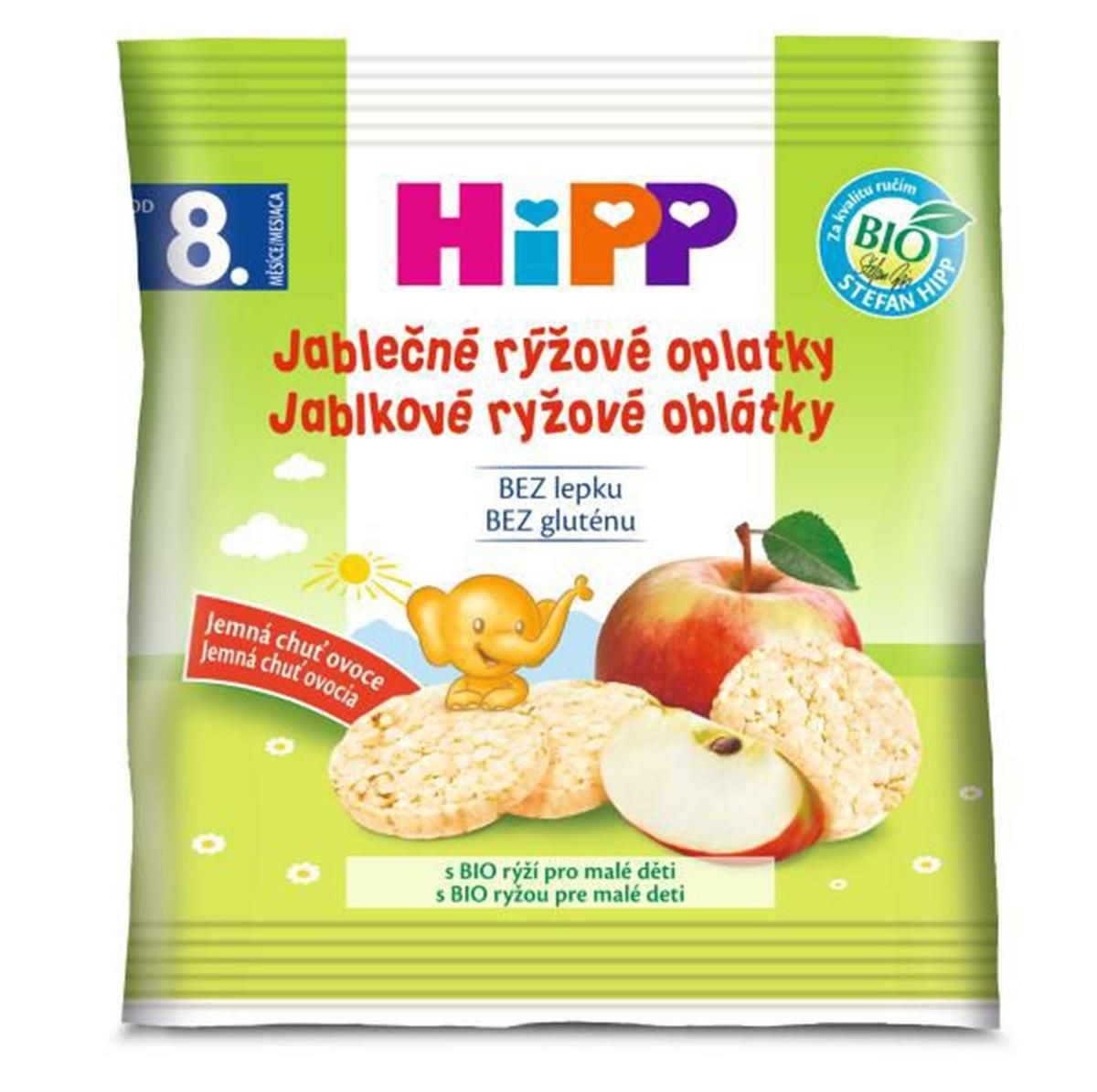 Svět dětí - HiPP BIO jablečné rýžové oplatky 30 g