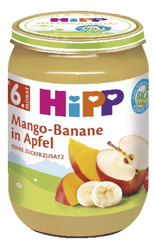 Svět dětí - HiPP BIO jablka s mangem a banánem 190 g