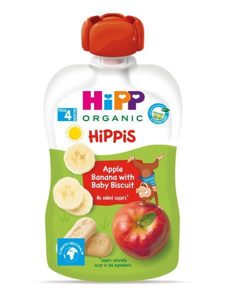 Svět dětí - HiPP BIO Jablko-Banán-Baby sušenky 100 g