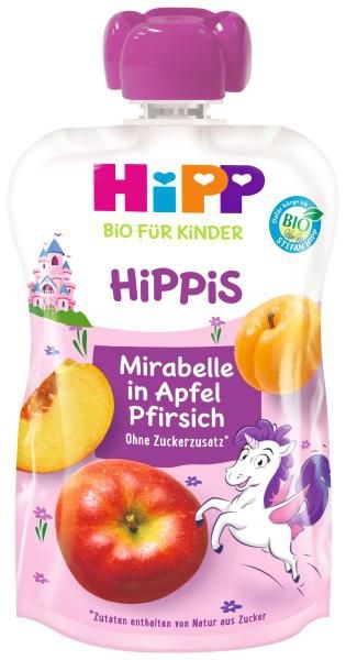 Svět dětí - Hipp BIO jablko-broskev-mirabelka 100 g