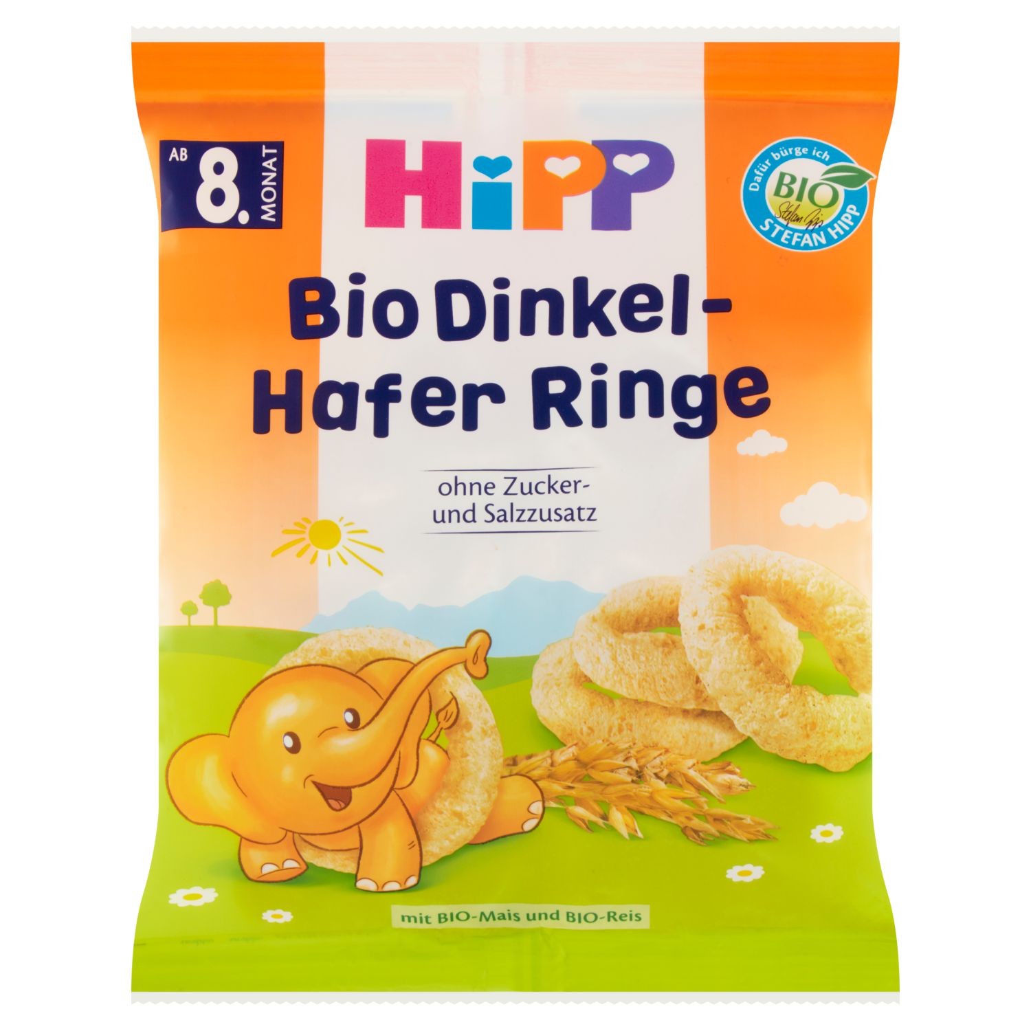 Zdravý svět - HiPP BIO Špaldovo-ovesné prstýnky 30g