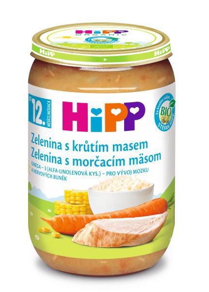 Svět dětí - HiPP BIO zelenina s krůtím masem 220 g