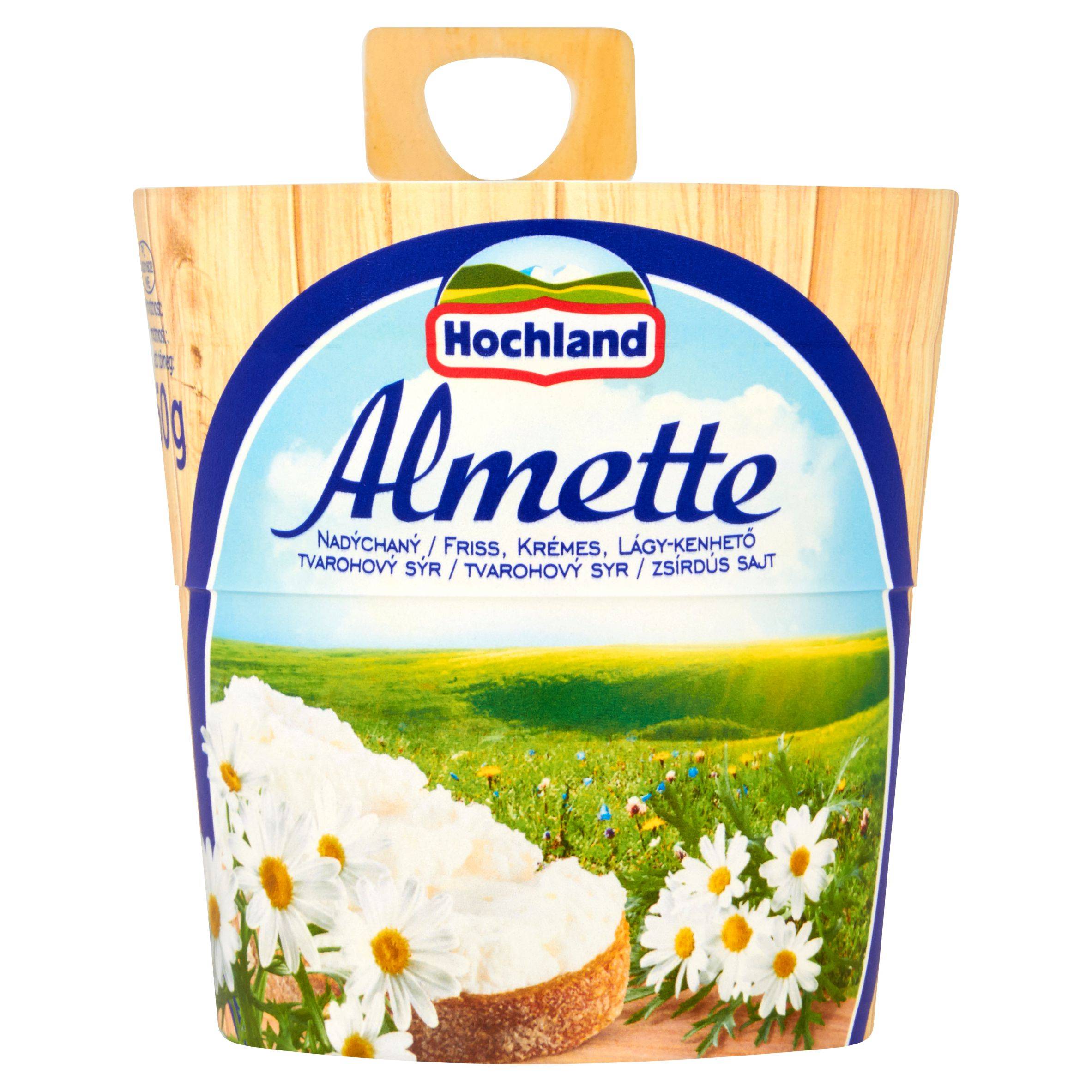 Mléčné a chlazené - Hochland Almette Nadýchaný tvarohový sýr 150 g
