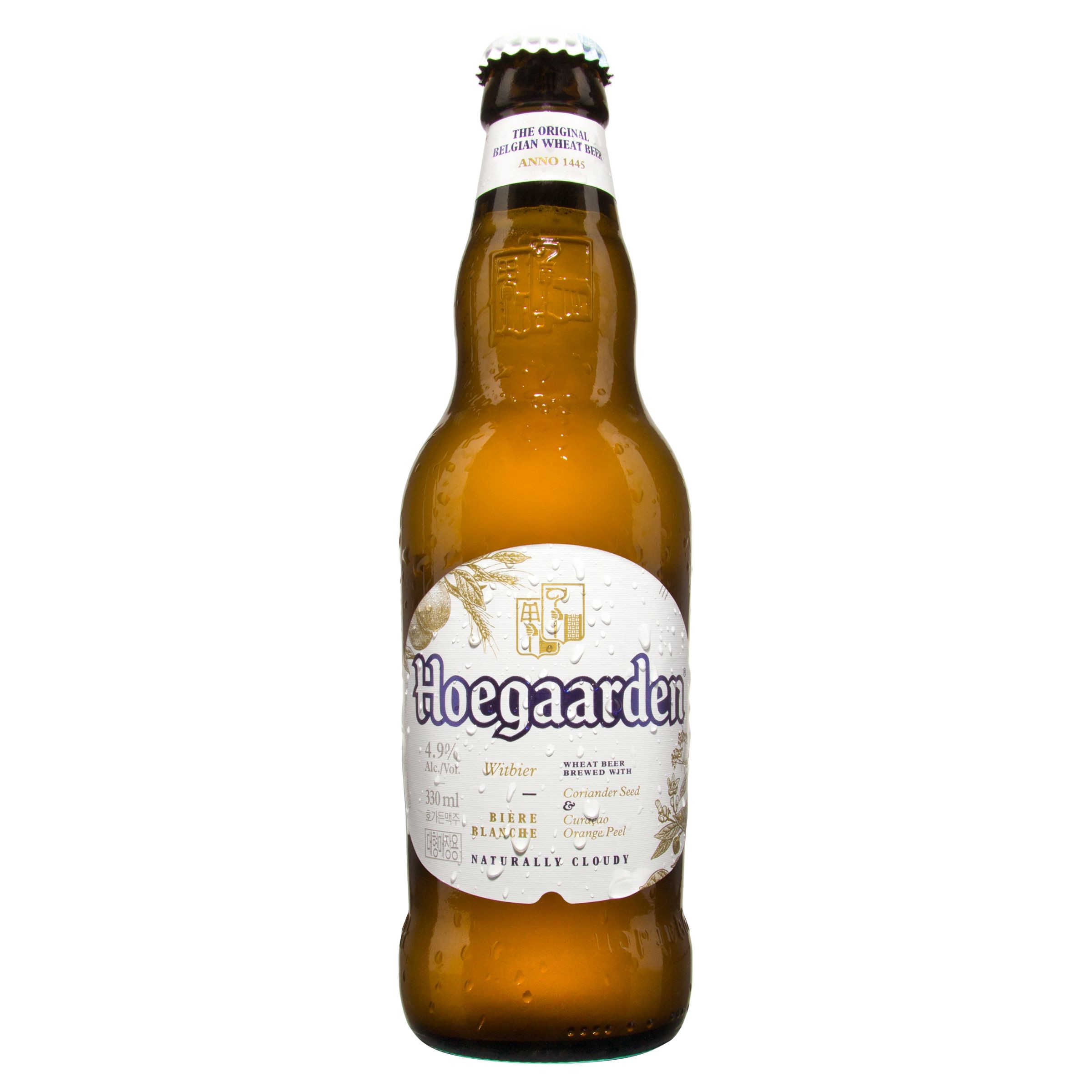Nápoje - Hoegaarden Pivo ležák pšeničný ochucený 0,33 l