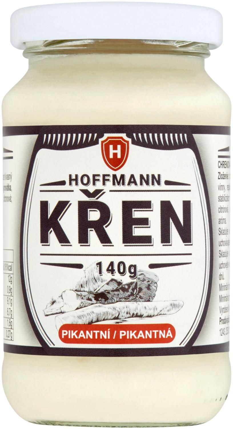 Trvanlivé potraviny - Hoffmann Křen pikantní 140 g