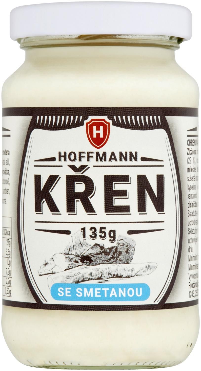 Trvanlivé potraviny - Hoffmann Křen se smetanou 135 g