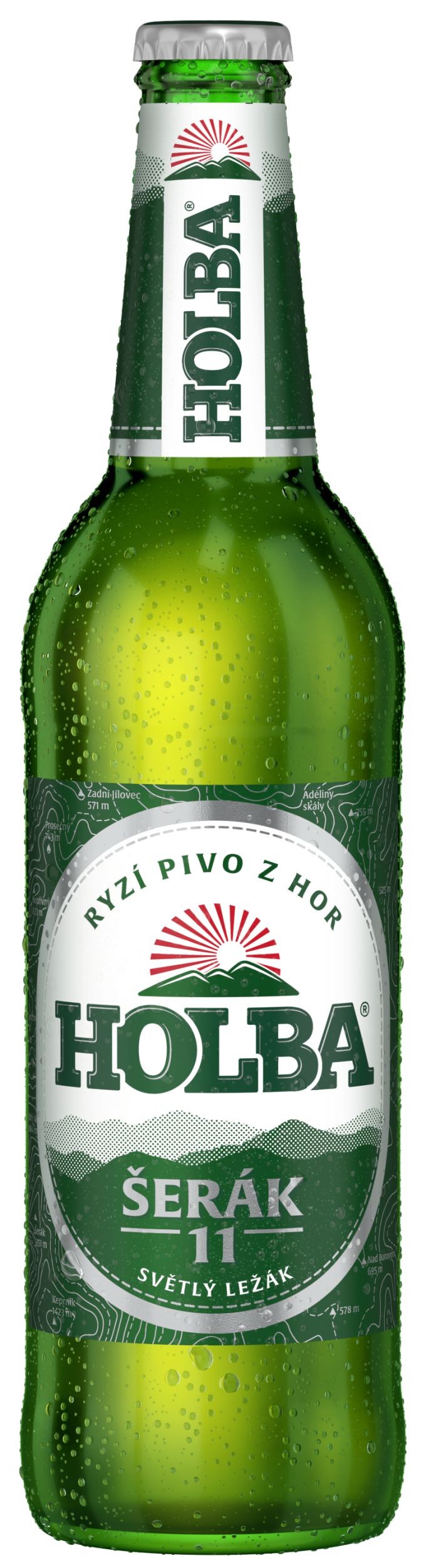 Nápoje - Holba Šerák pivo světlý ležák 0,5 l