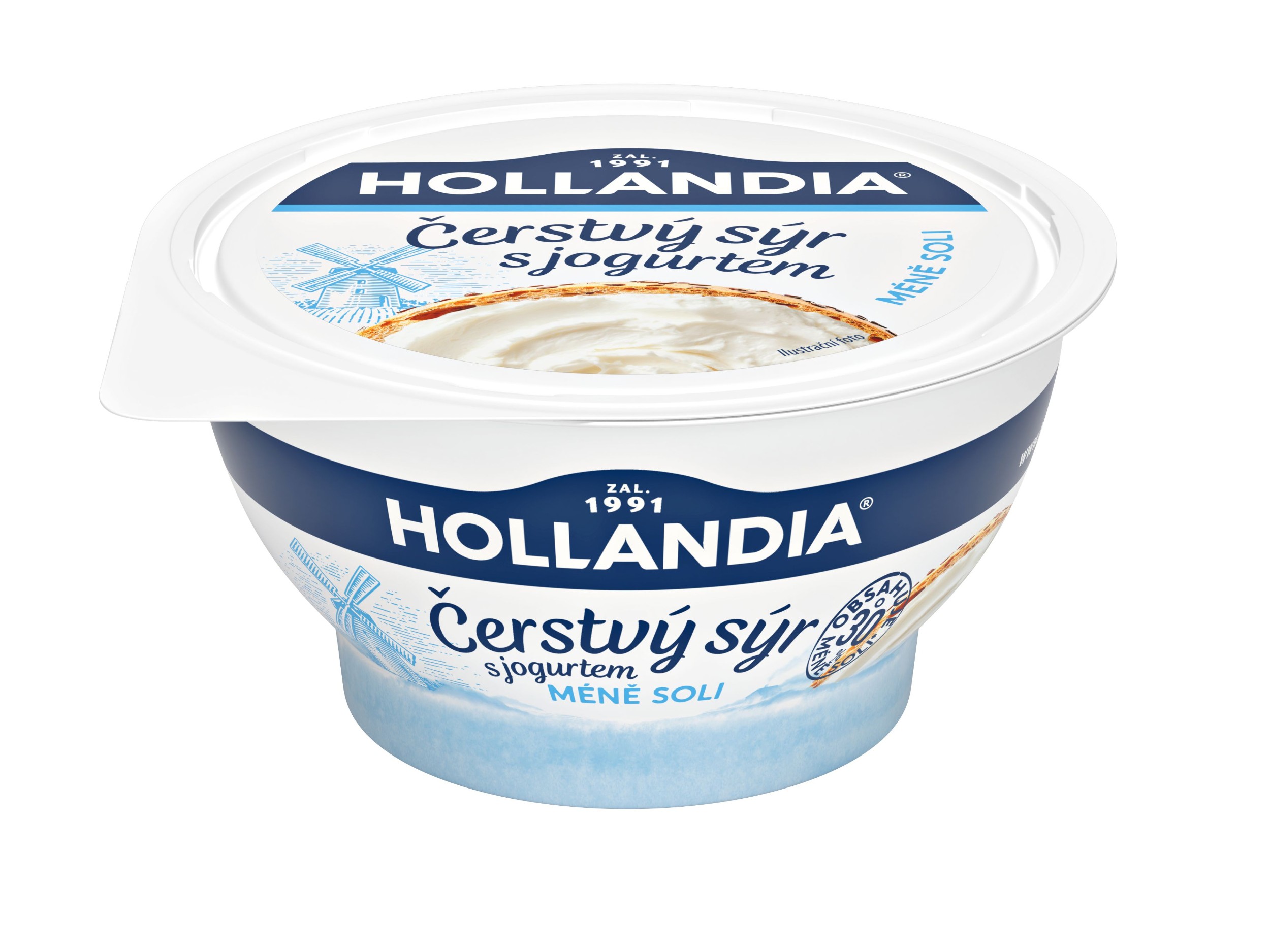 Mléčné a chlazené - Hollandia Čerstvý sýr s jogurtem méně soli 125g