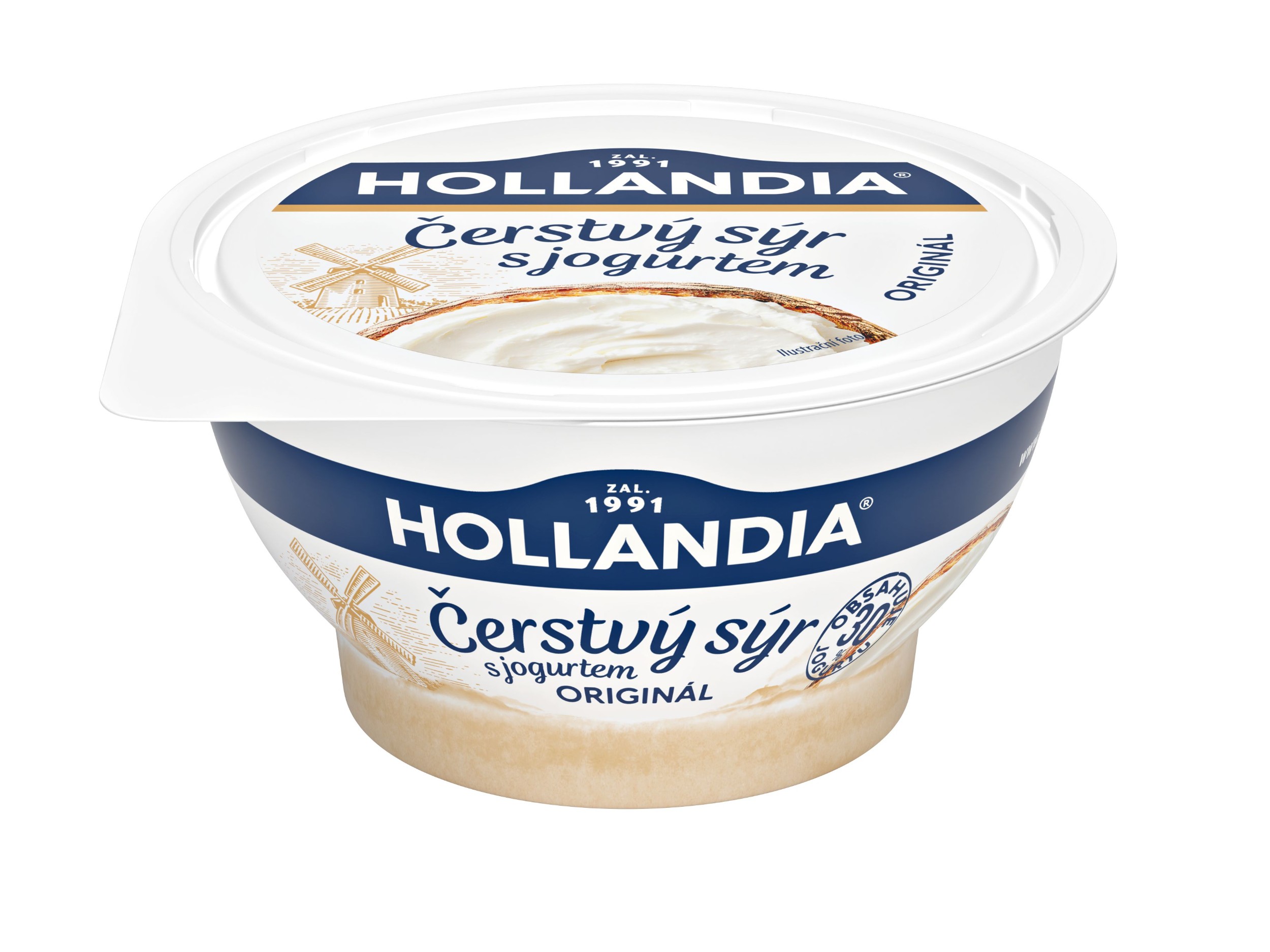 Mléčné a chlazené - Hollandia Čerstvý sýr s jogurtem Originál 125g